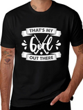 Thats My Girl Out There Black T-Shirt