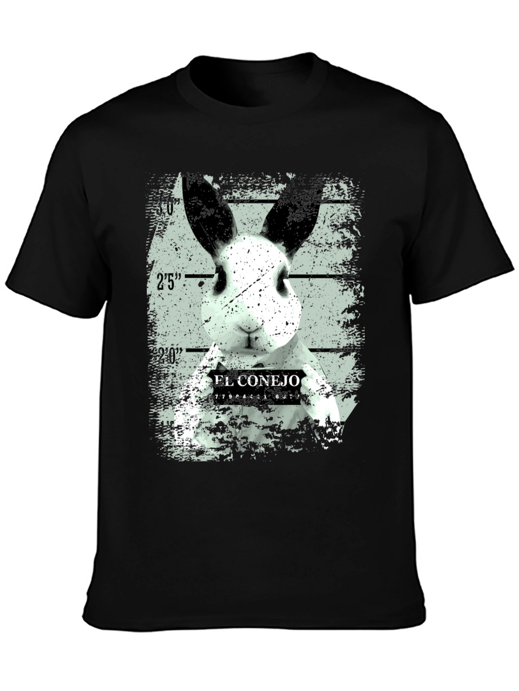 El Conejo Mugshot T-Shirt