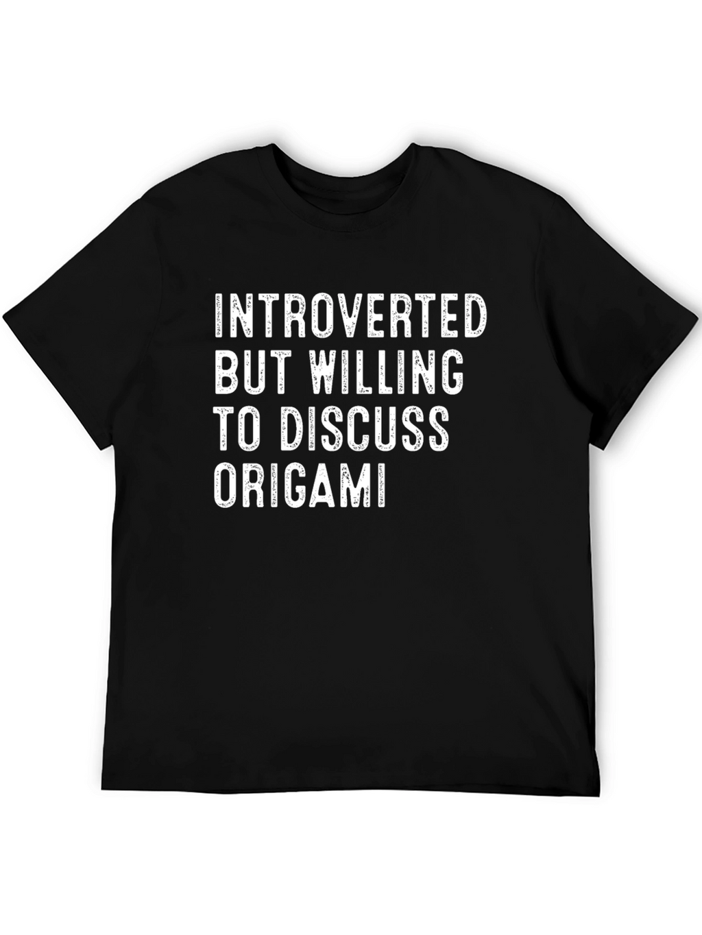 Introverted Origami T-Shirt - Funny Geek Tee