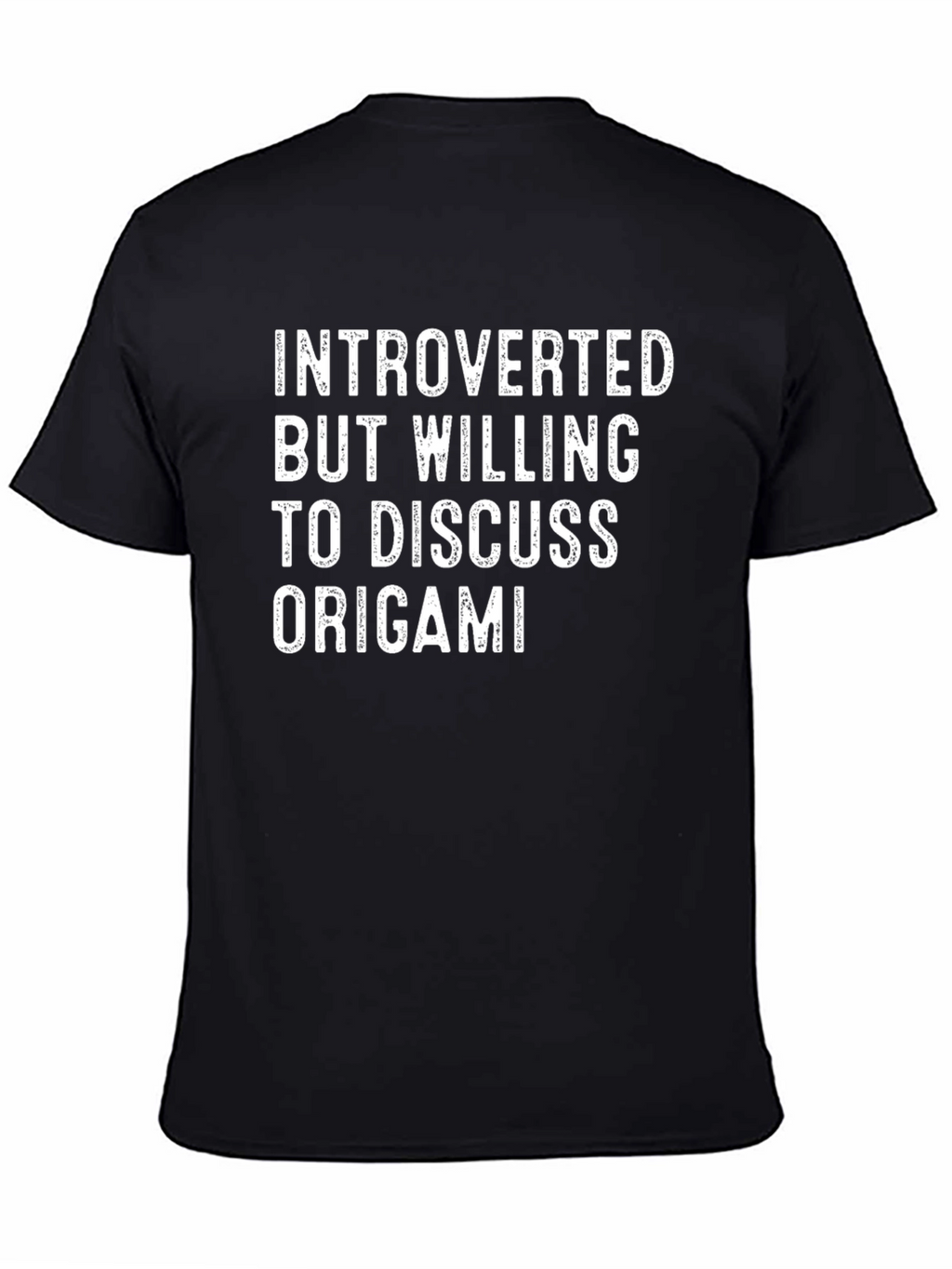 Introverted Origami T-Shirt - Funny Geek Tee