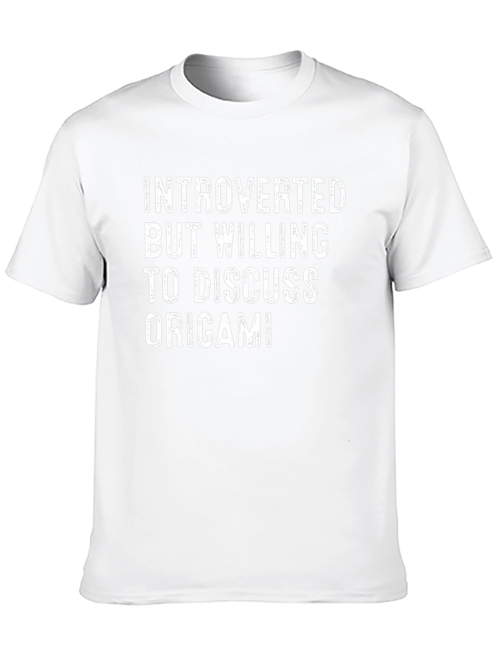 Introverted Origami T-Shirt - Funny Geek Tee