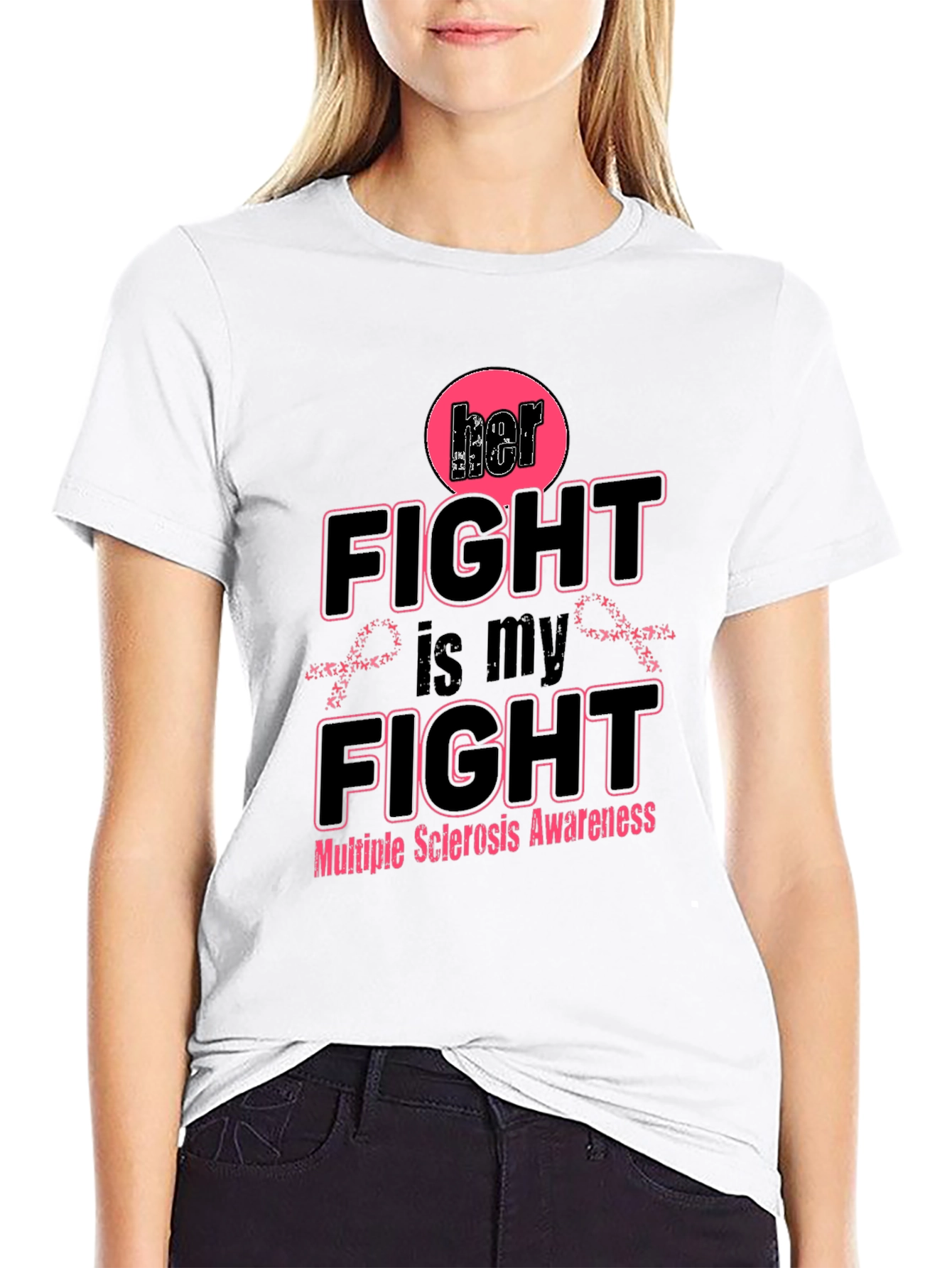 Her Fight is My Fight Awareness Tee