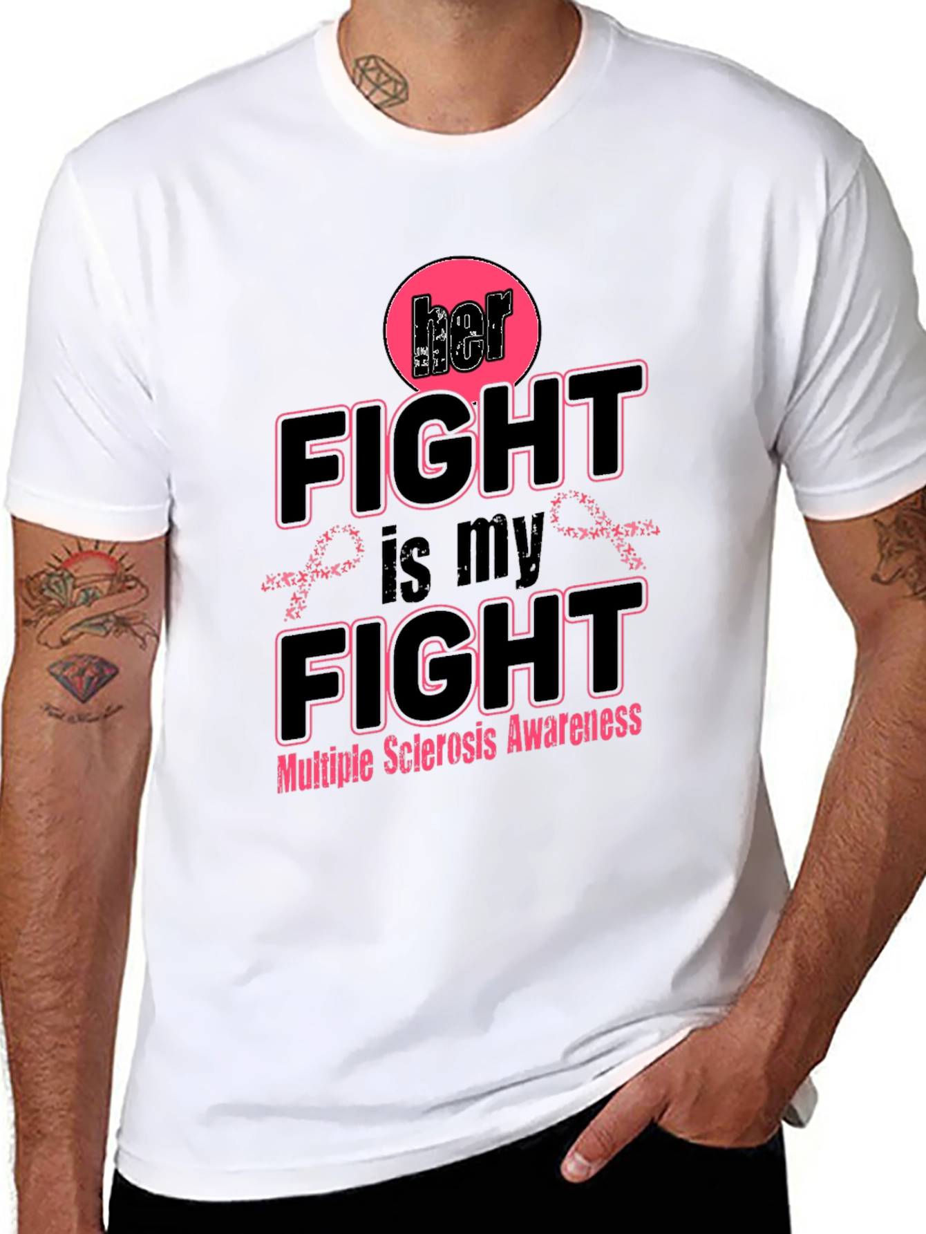 Her Fight is My Fight Awareness Tee