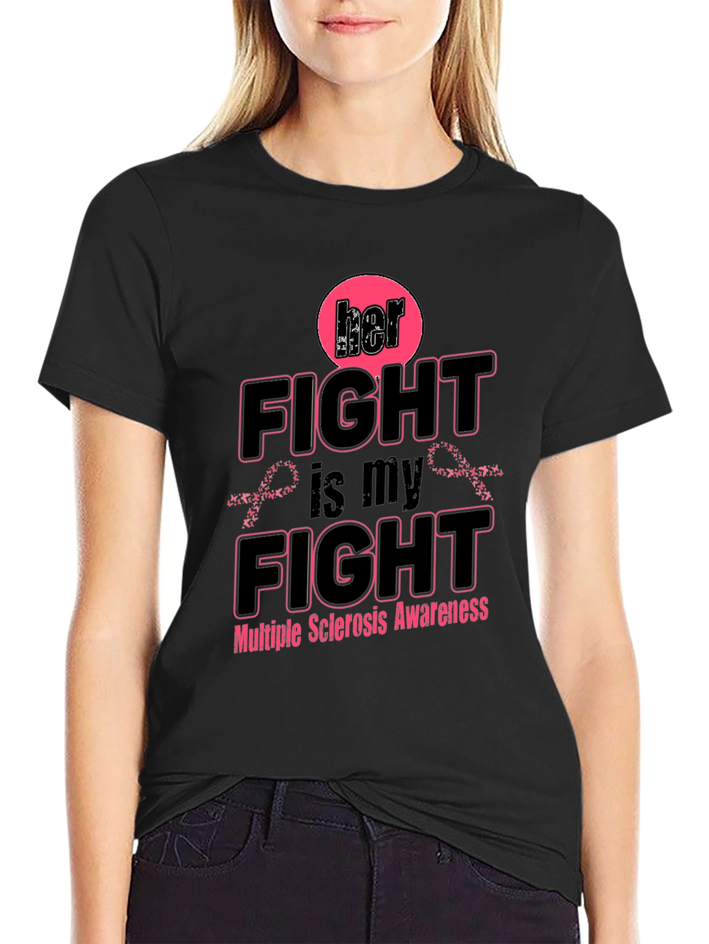 Her Fight is My Fight Awareness Tee