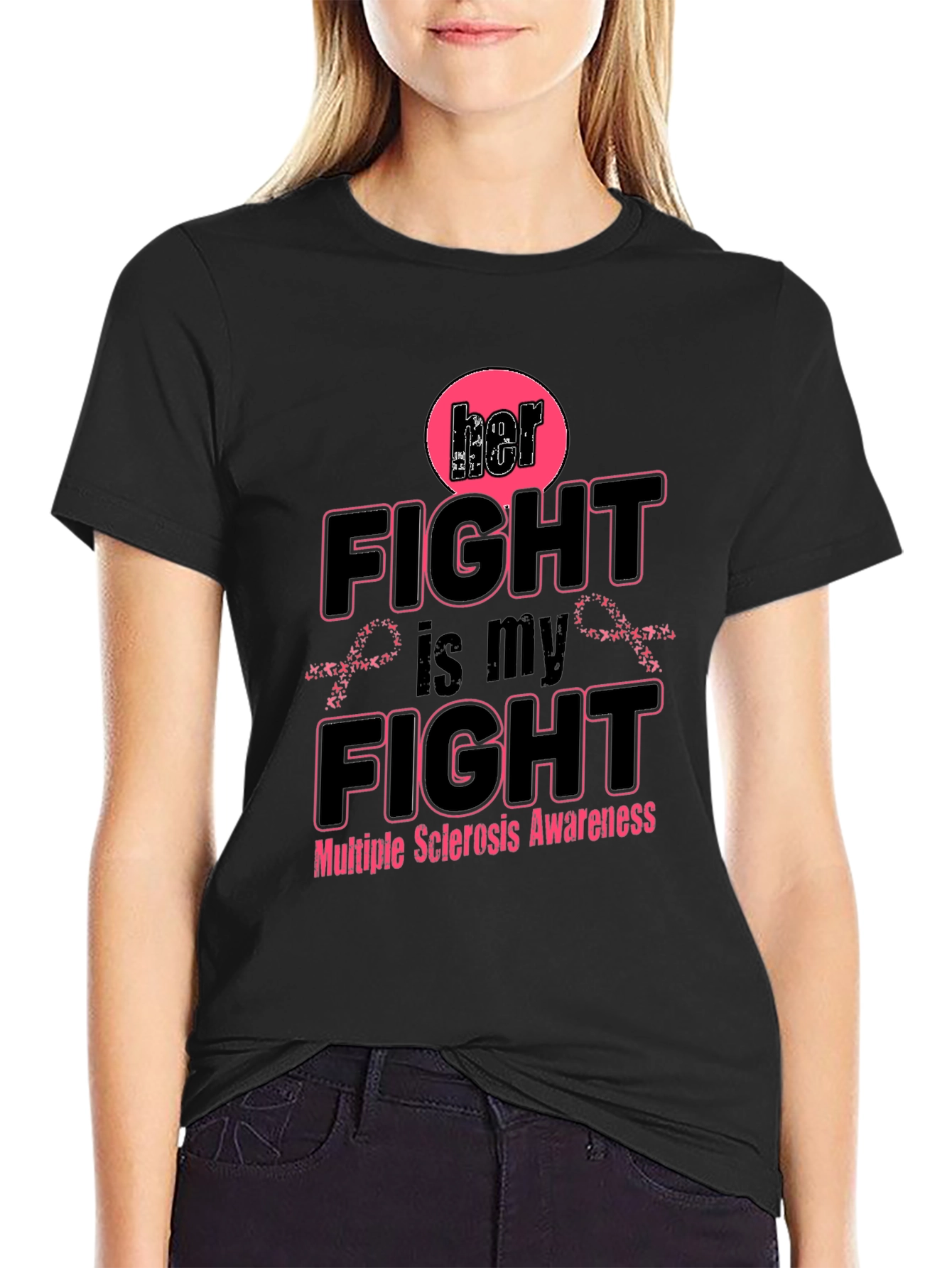 Her Fight is My Fight Awareness Tee