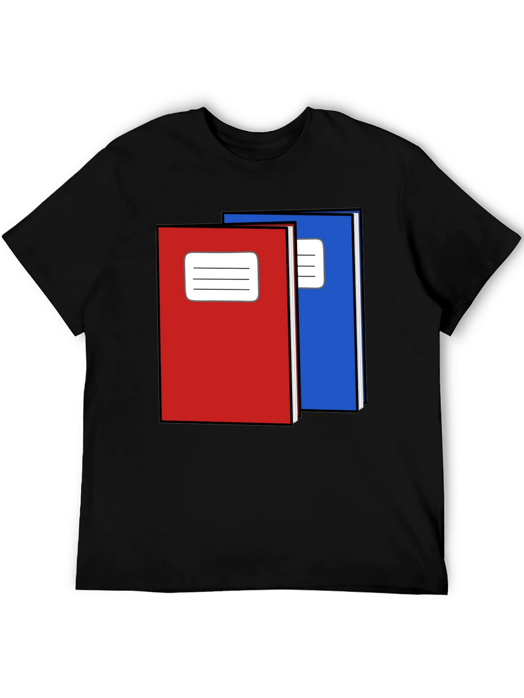 Notebook Graphic Tee - Black Unisex T-Shirt