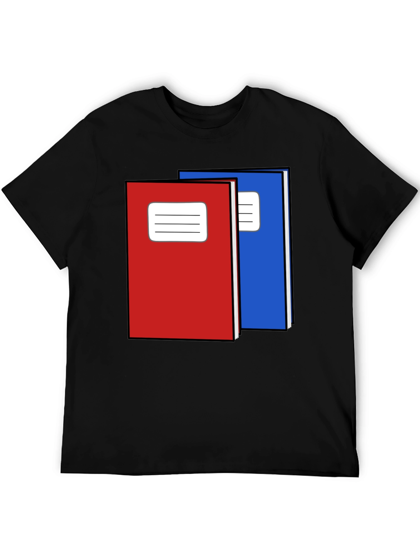 Notebook Graphic Tee - Black Unisex T-Shirt