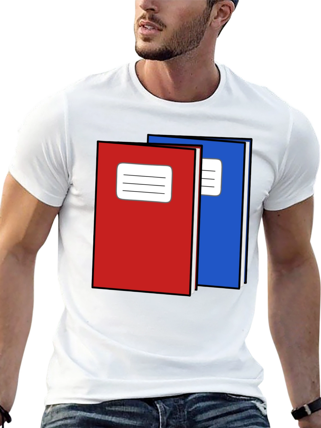 Notebook Graphic Tee - Black Unisex T-Shirt