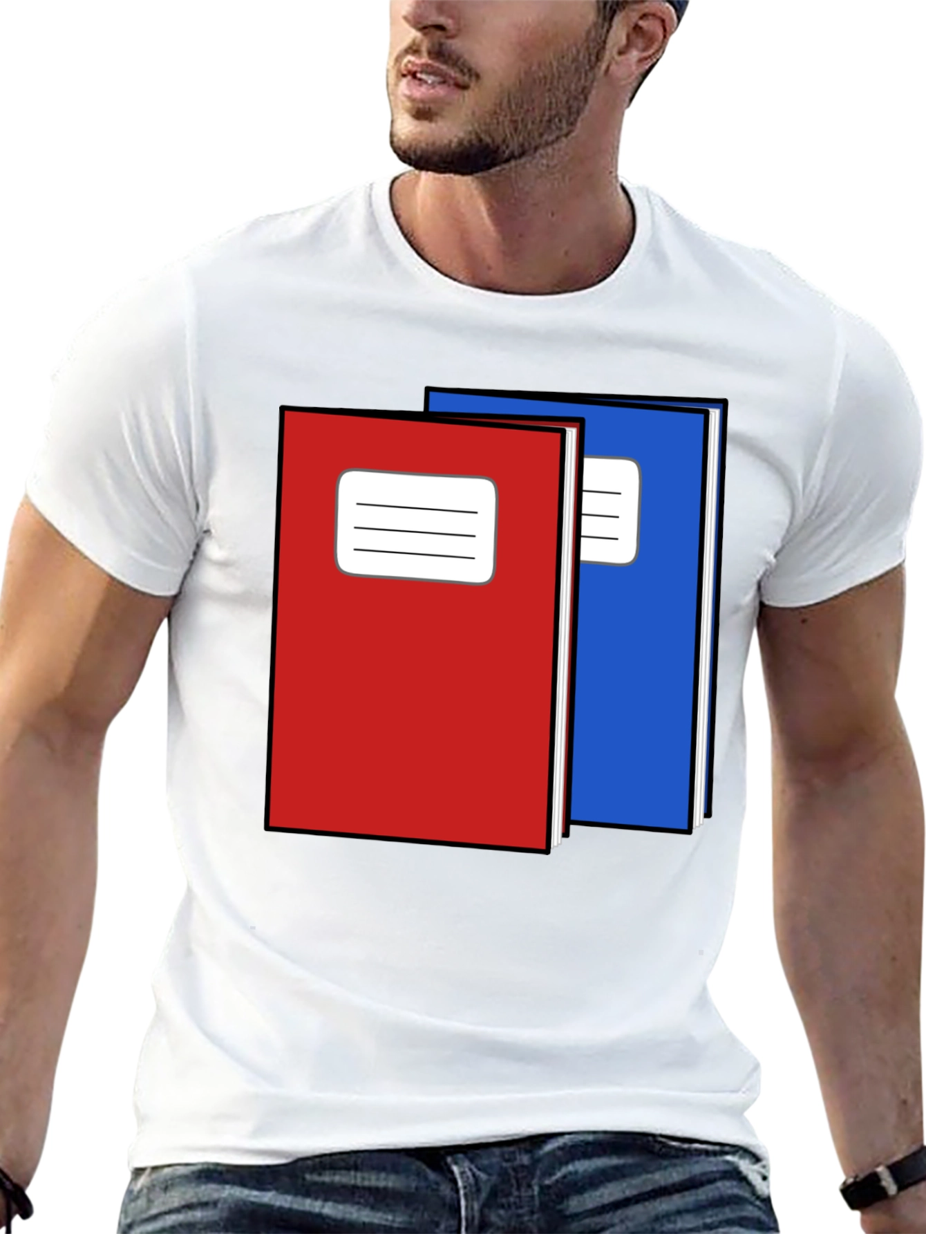 Notebook Graphic Tee - Black Unisex T-Shirt