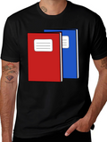 Notebook Graphic Tee - Black Unisex T-Shirt
