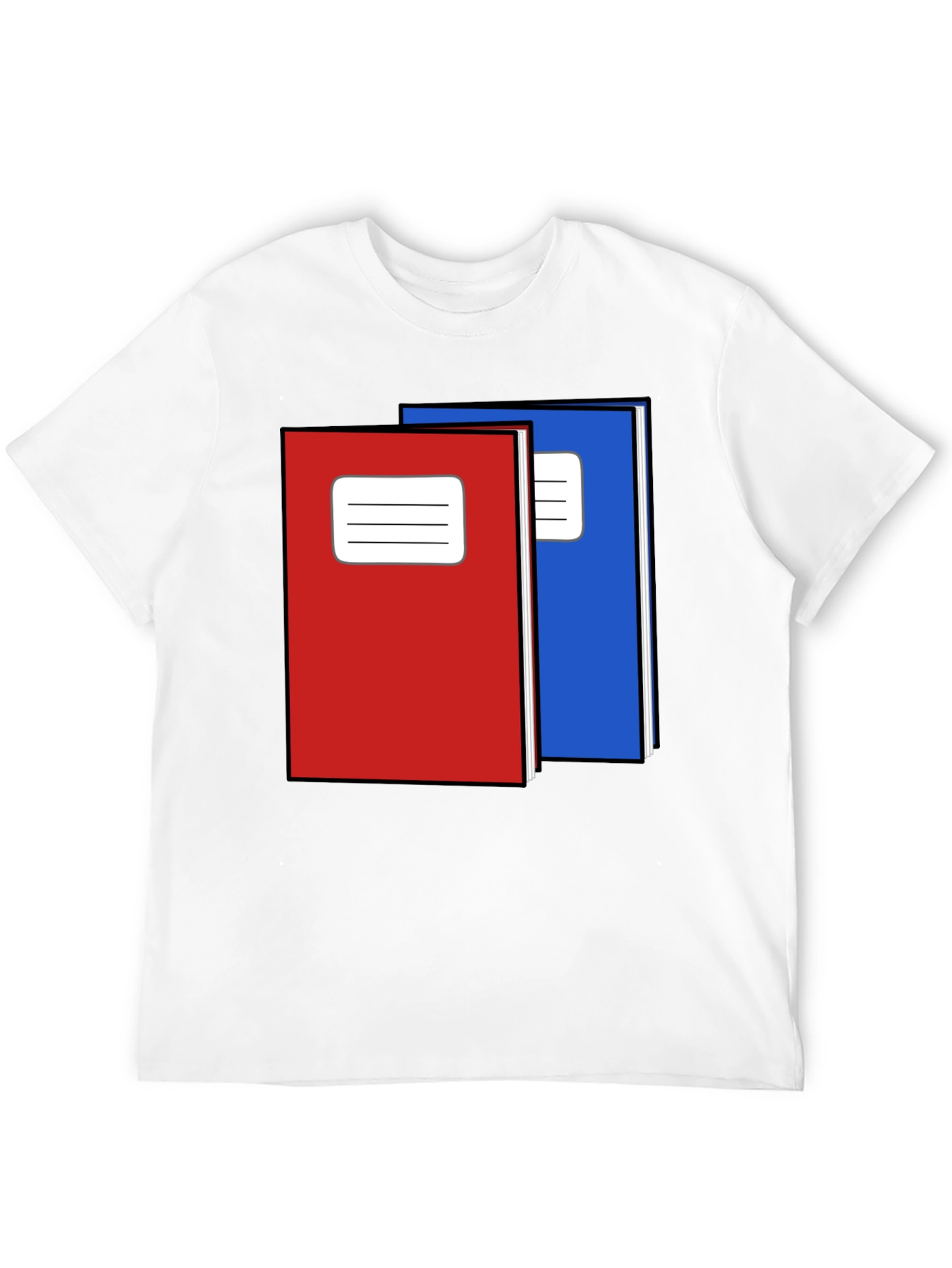 Notebook Graphic Tee - Black Unisex T-Shirt
