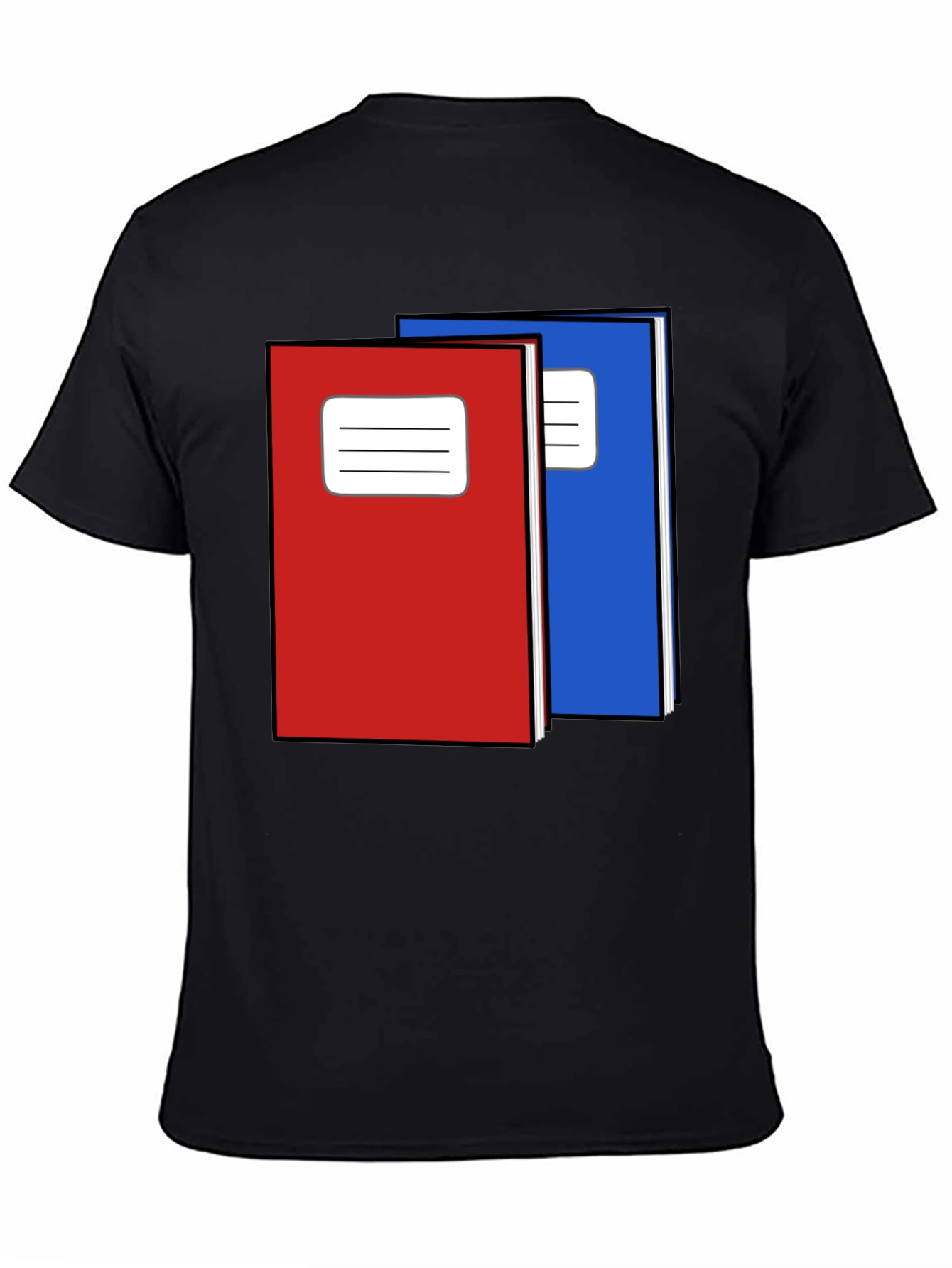 Notebook Graphic Tee - Black Unisex T-Shirt