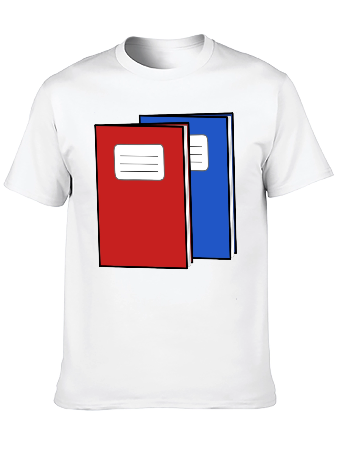 Notebook Graphic Tee - Black Unisex T-Shirt