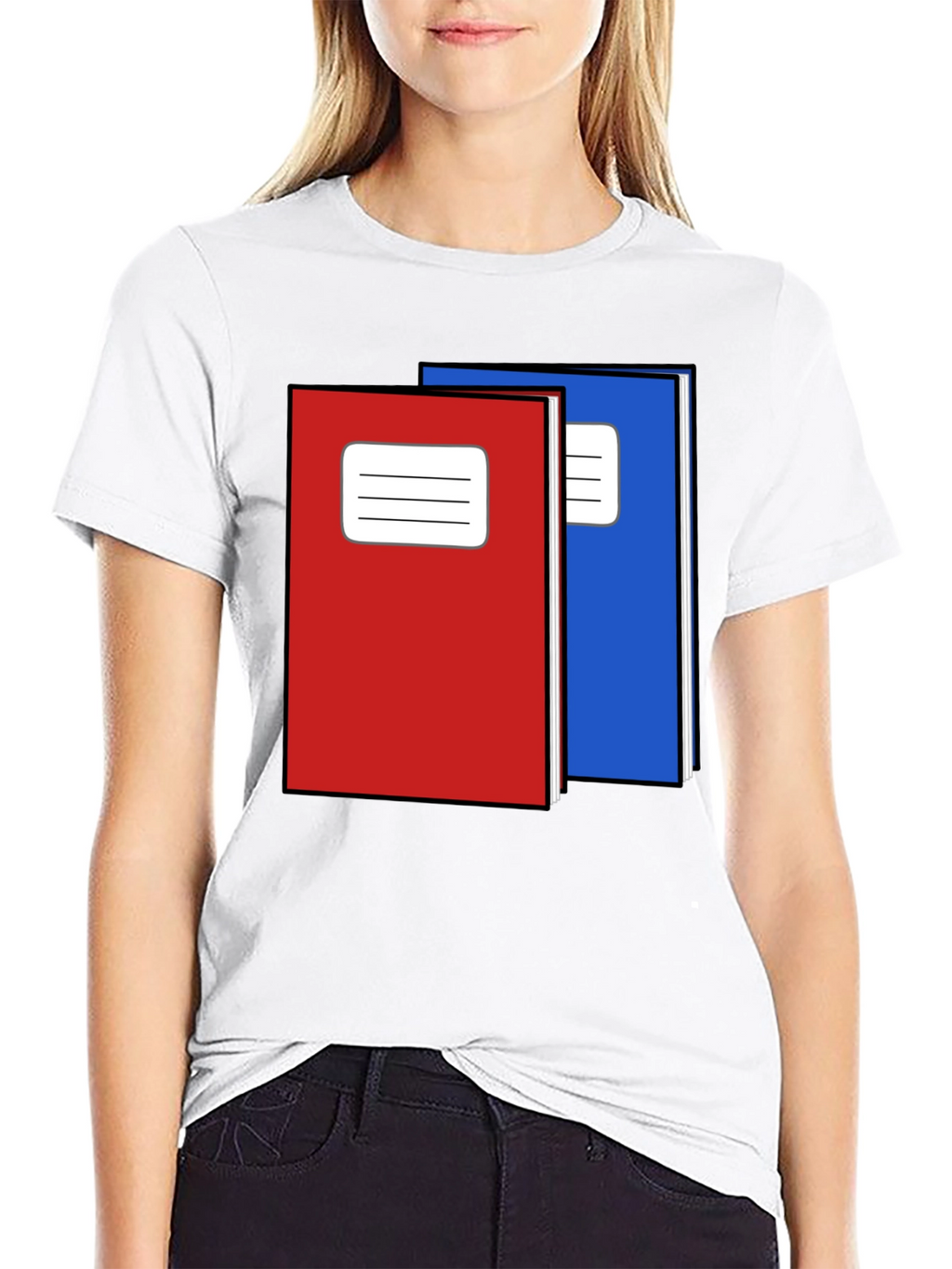 Notebook Graphic Tee - Black Unisex T-Shirt