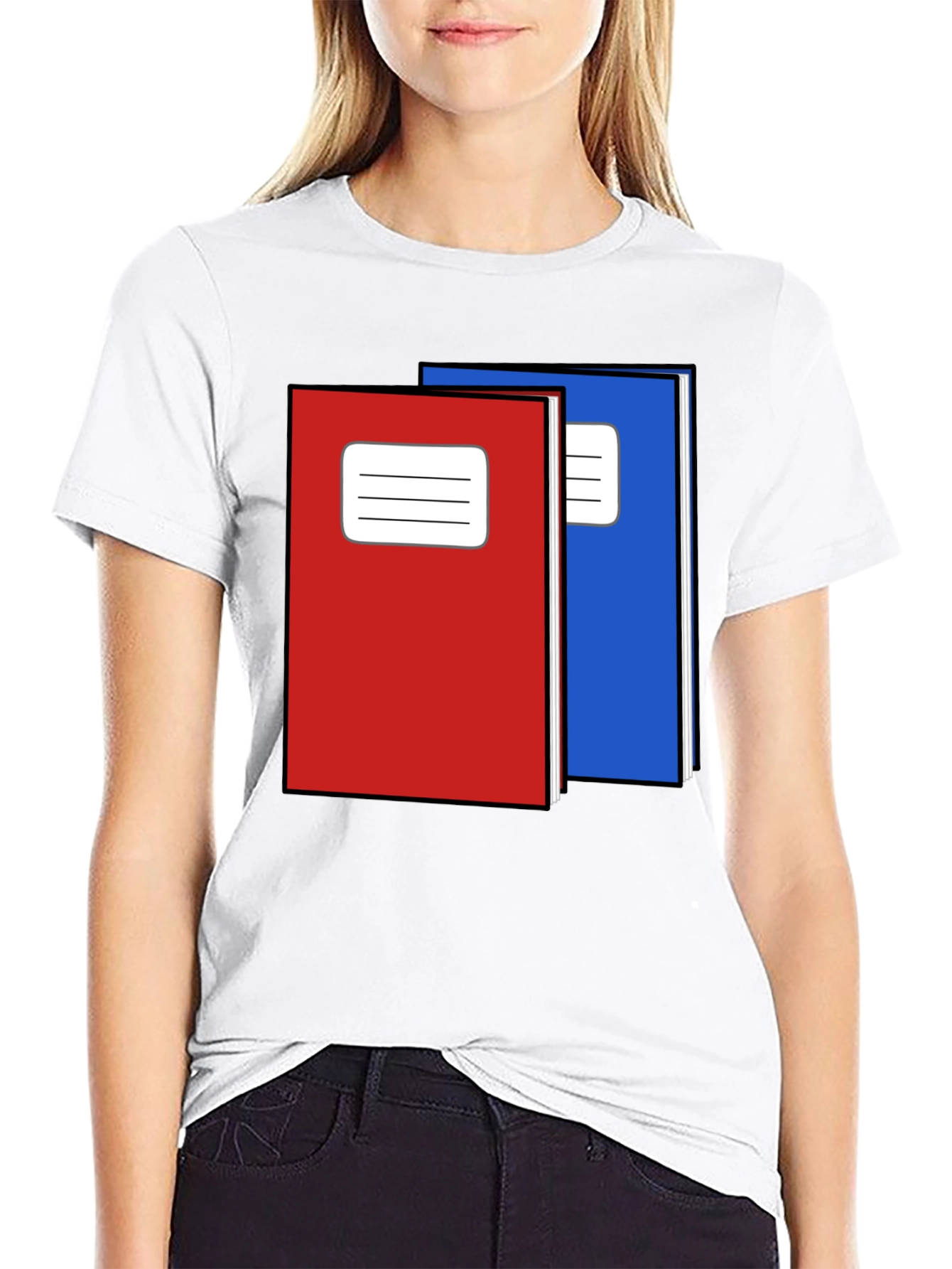 Notebook Graphic Tee - Black Unisex T-Shirt