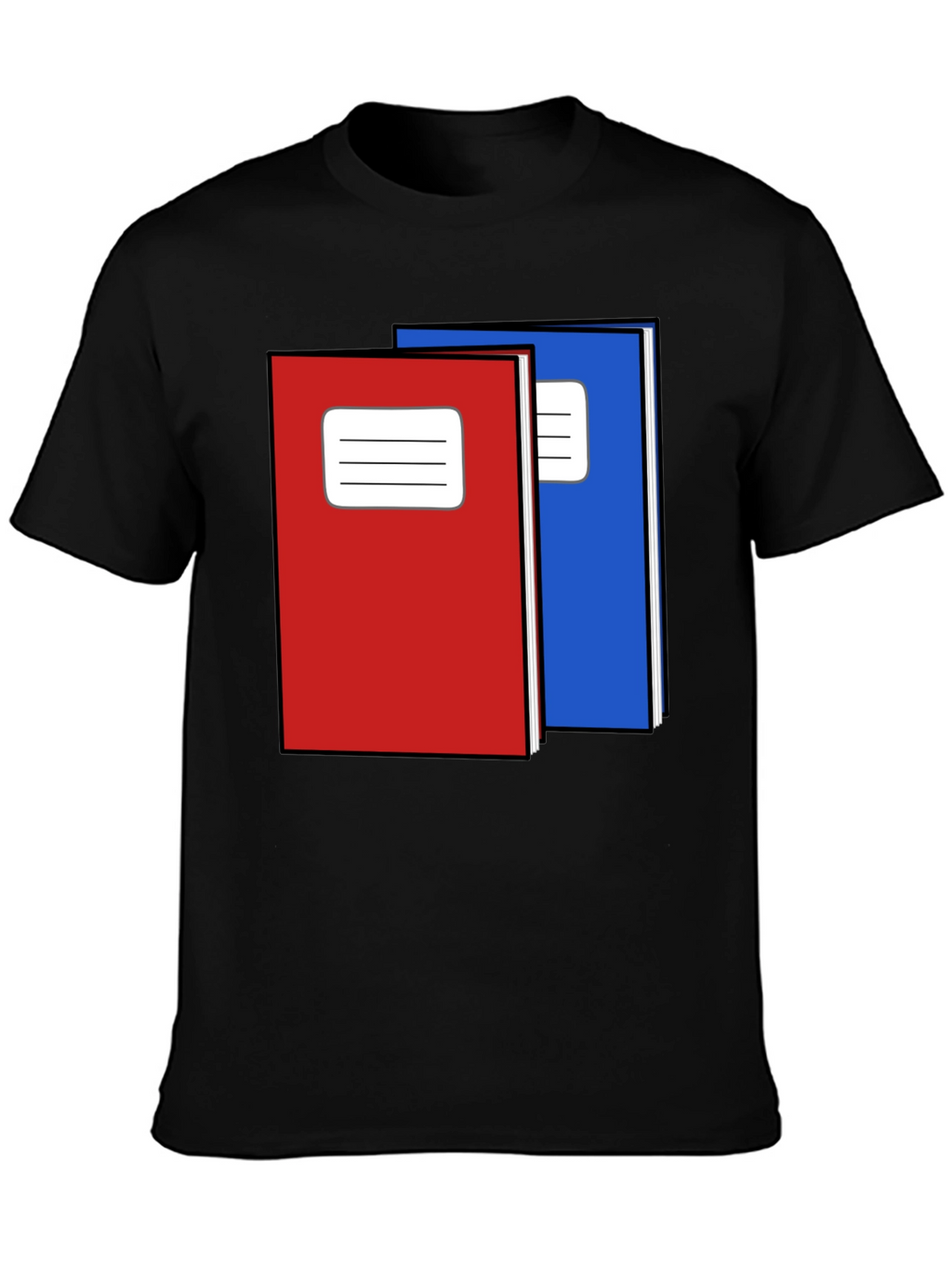 Notebook Graphic Tee - Black Unisex T-Shirt