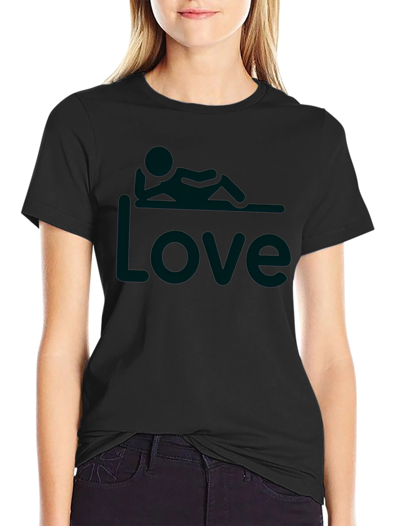 Relaxing Love Graphic Tee - Mens Casual Comfort