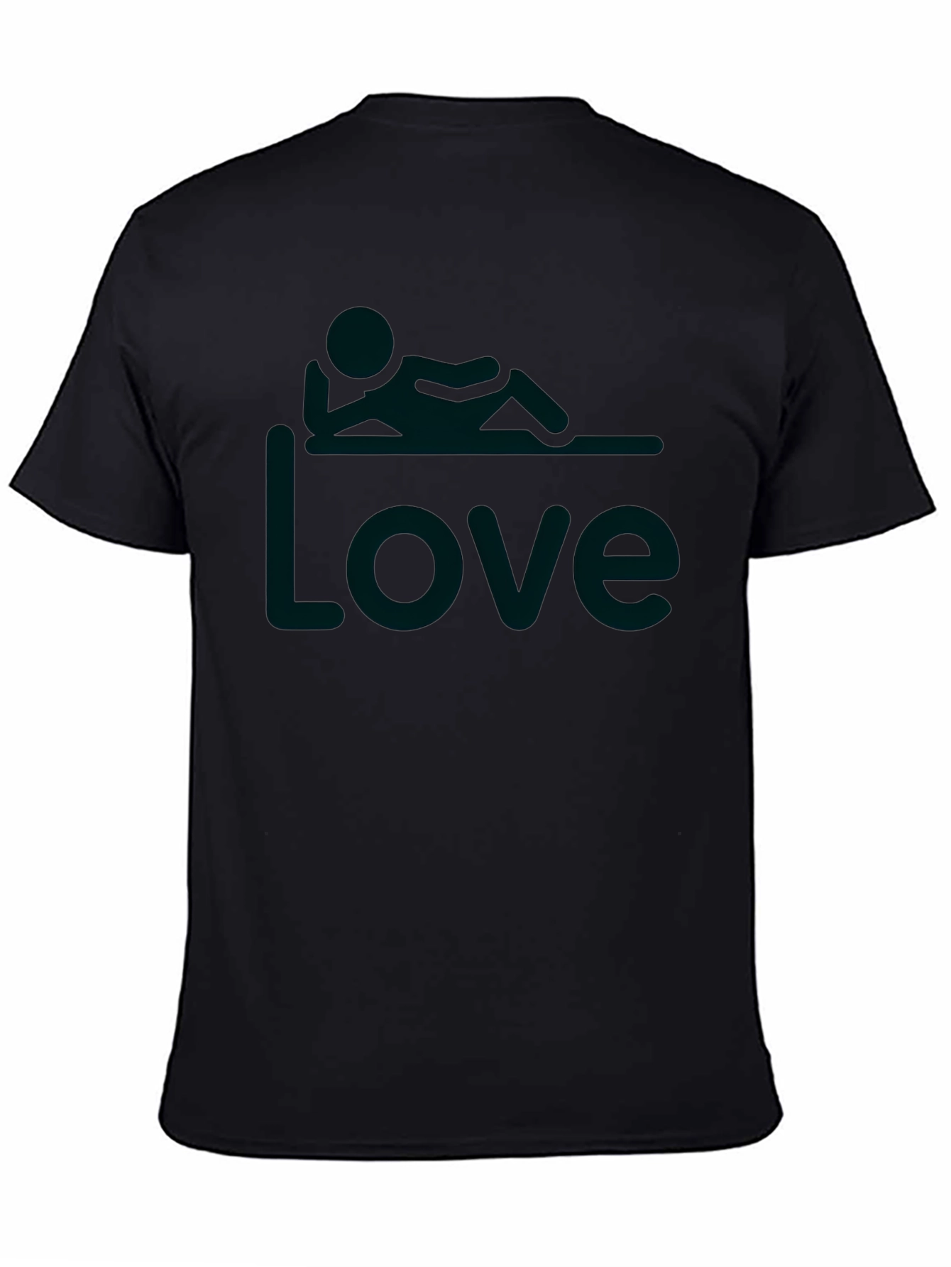 Relaxing Love Graphic Tee - Mens Casual Comfort