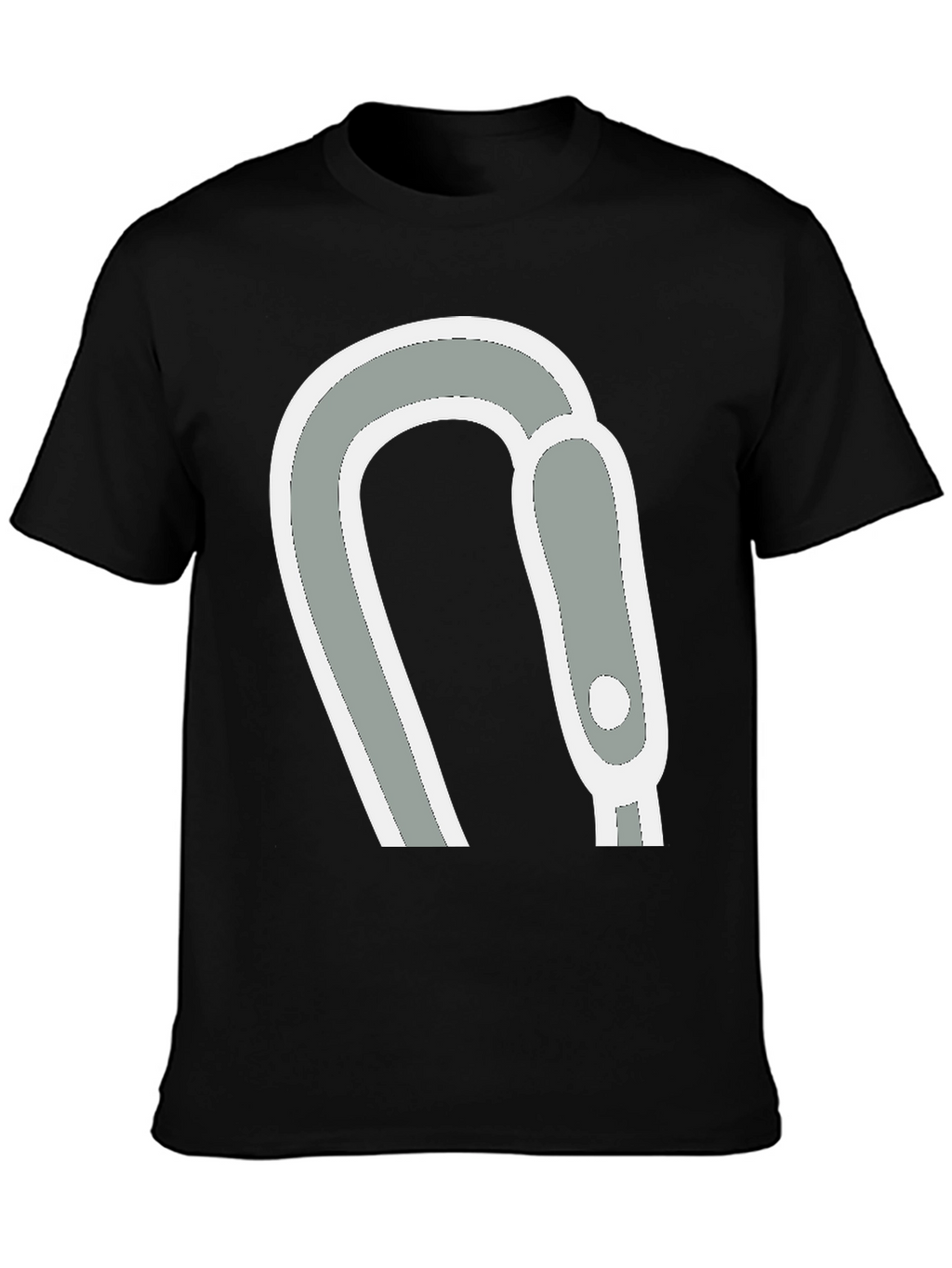 Carabiner Graphic Tee - Black