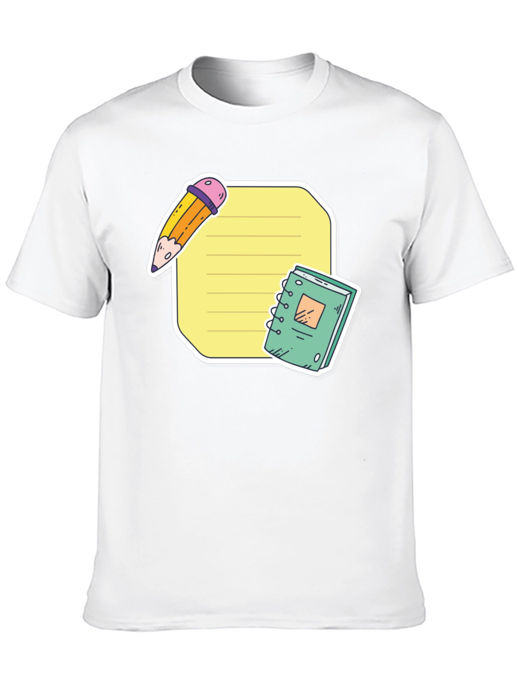 Notebook & Pencil T-Shirt