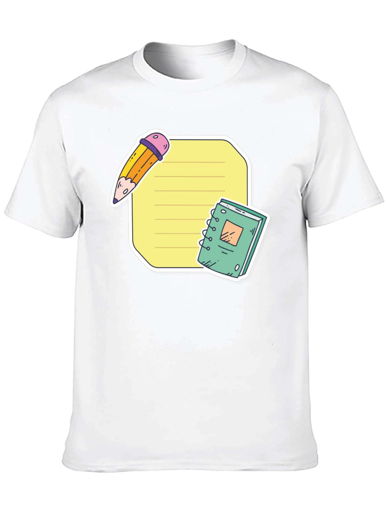 Notebook & Pencil T-Shirt