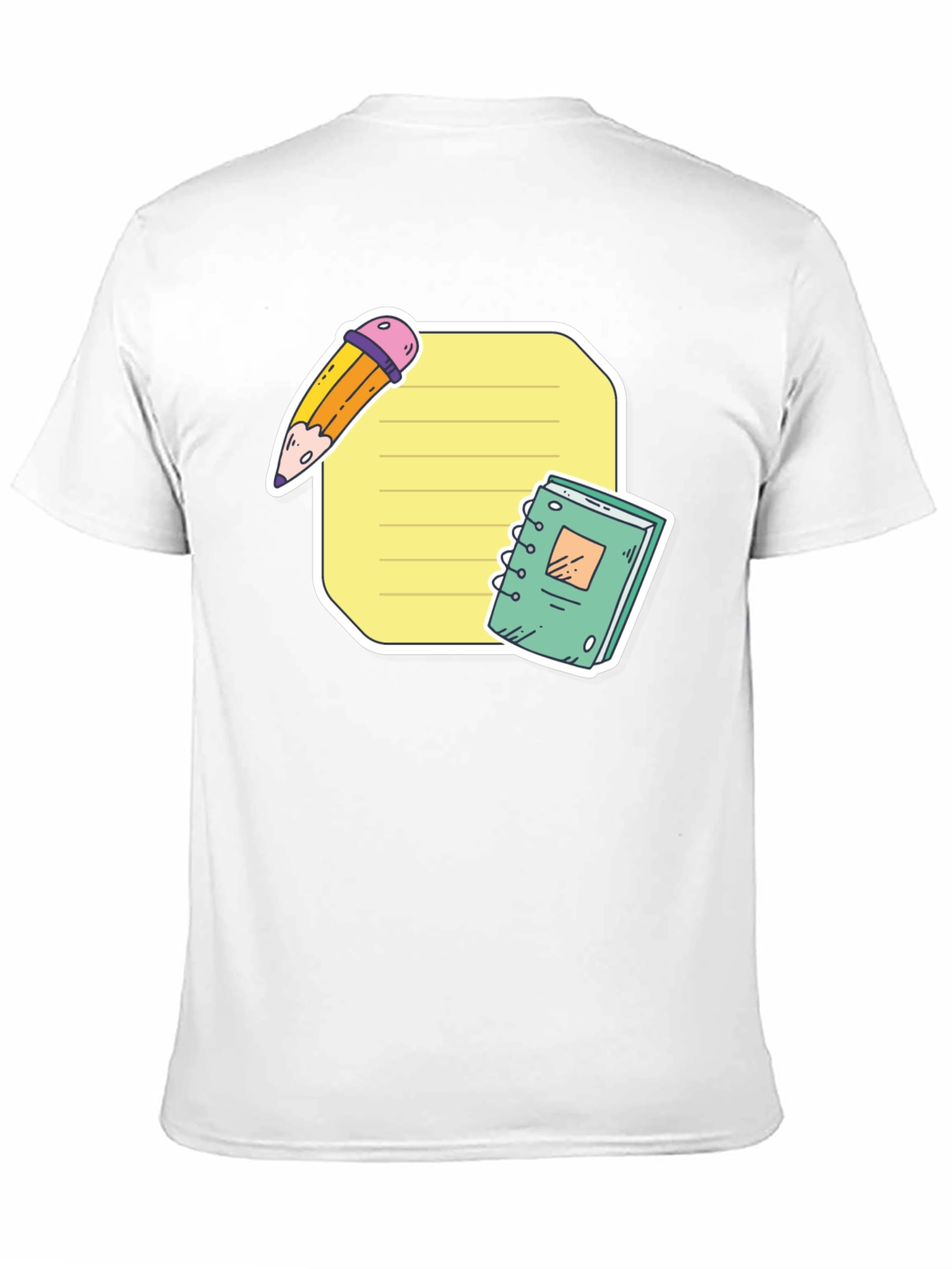 Notebook & Pencil T-Shirt