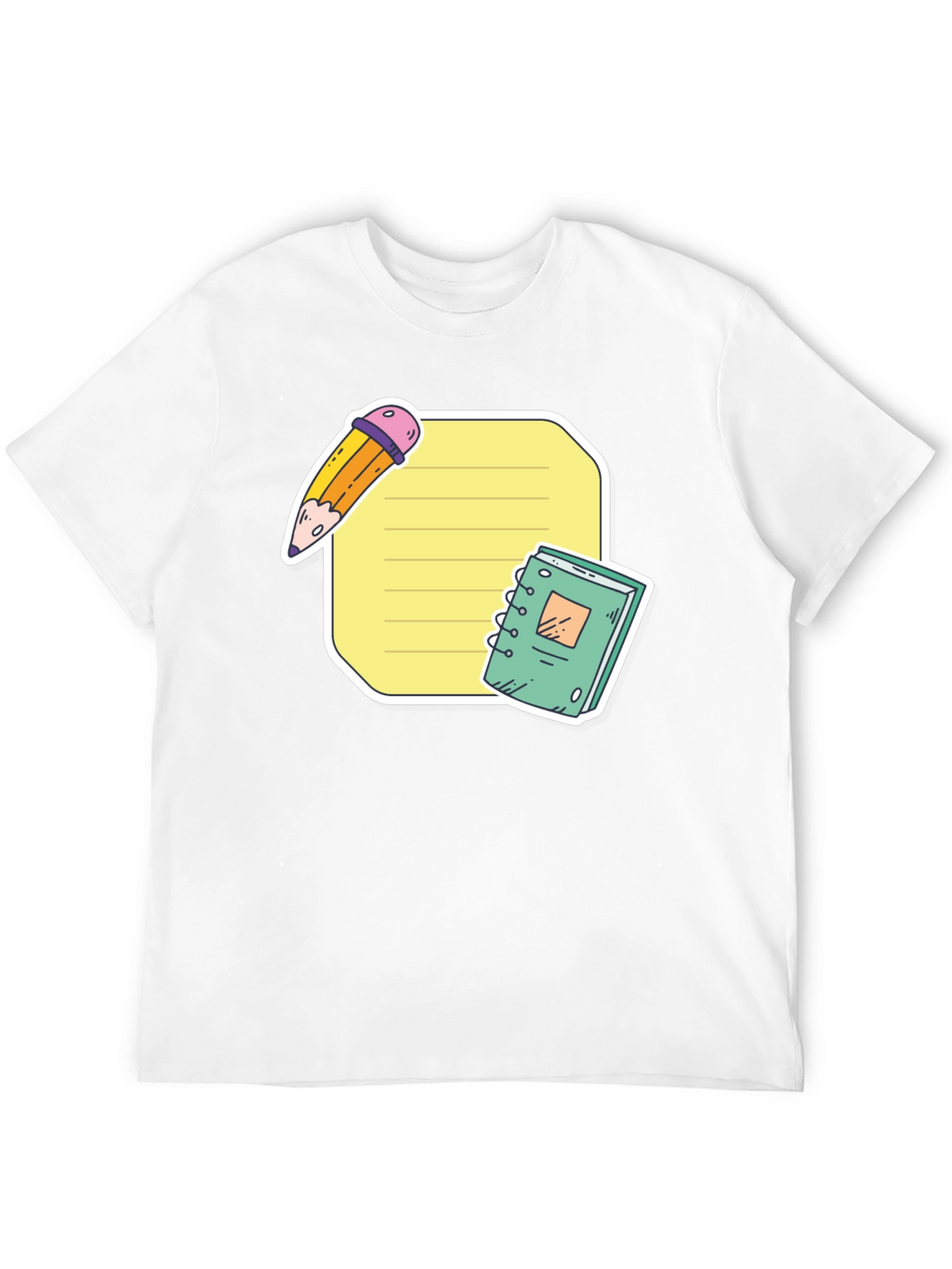 Notebook & Pencil T-Shirt