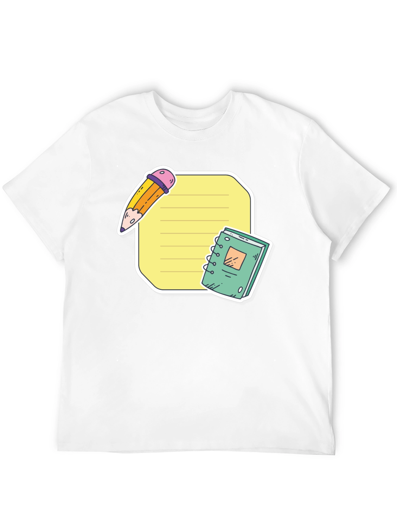 Notebook & Pencil T-Shirt
