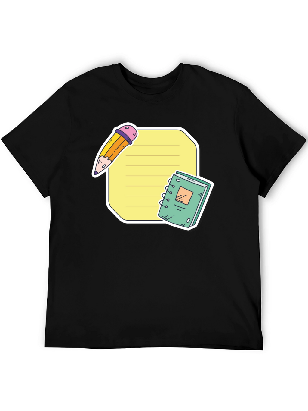 Notebook & Pencil T-Shirt