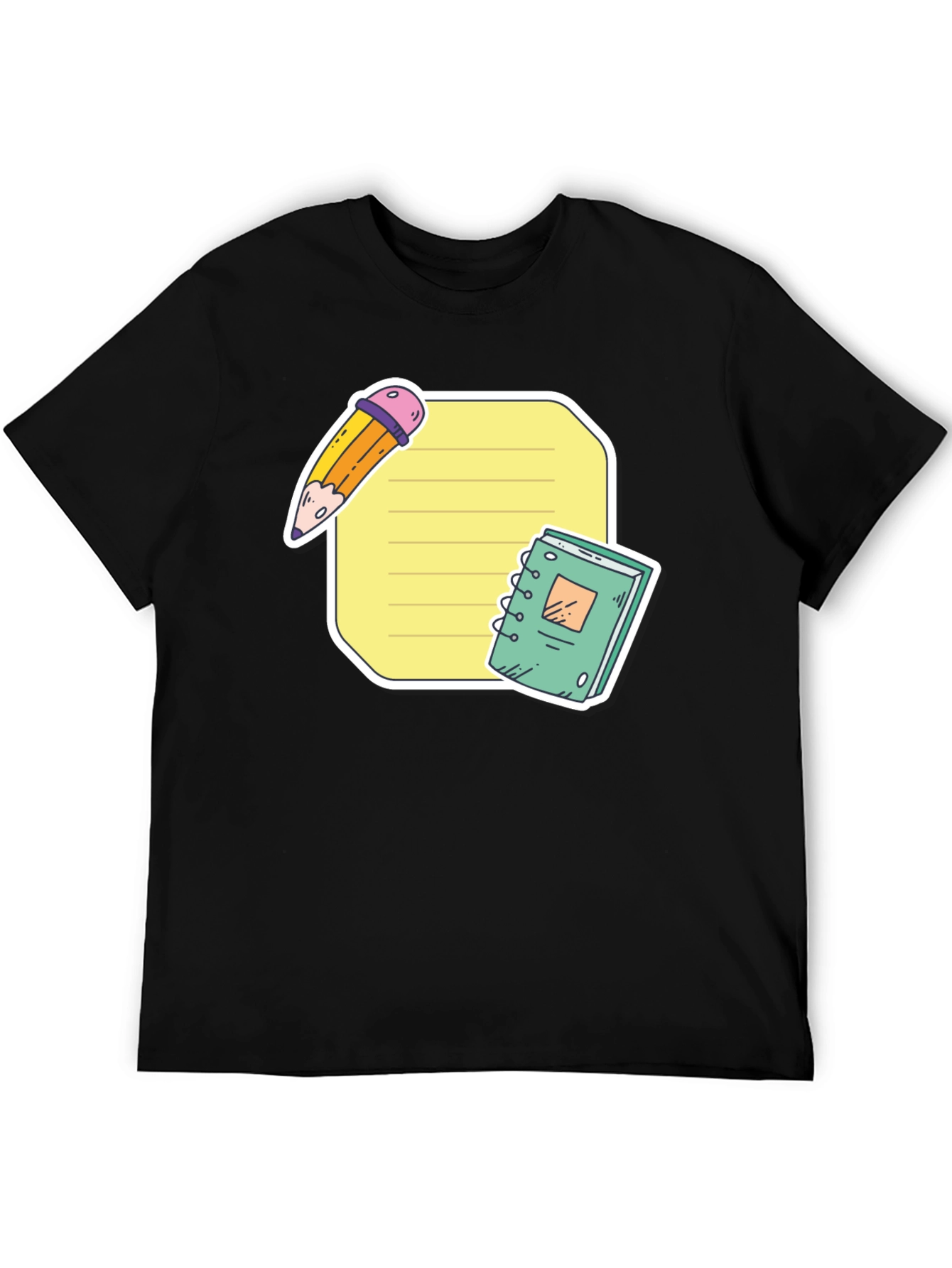 Notebook & Pencil T-Shirt