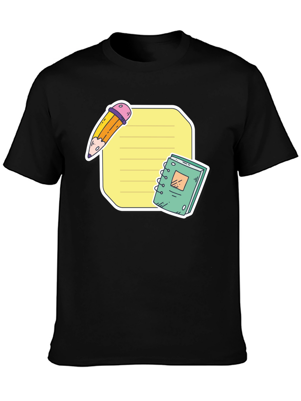 Notebook & Pencil T-Shirt