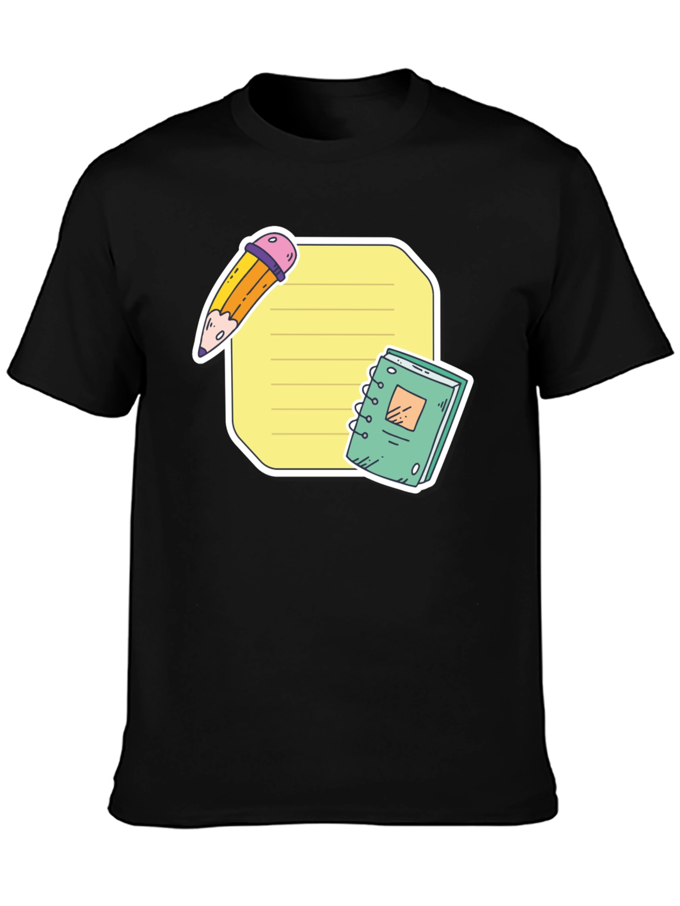 Notebook & Pencil T-Shirt