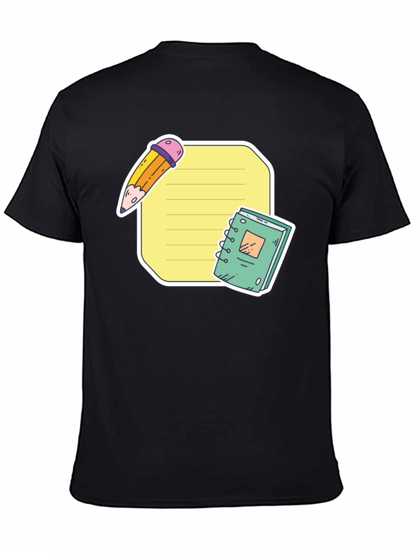Notebook & Pencil T-Shirt
