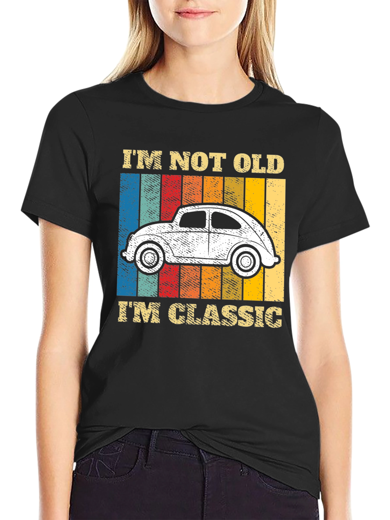 Im Not Old Im Classic Vintage Car T-Shirt