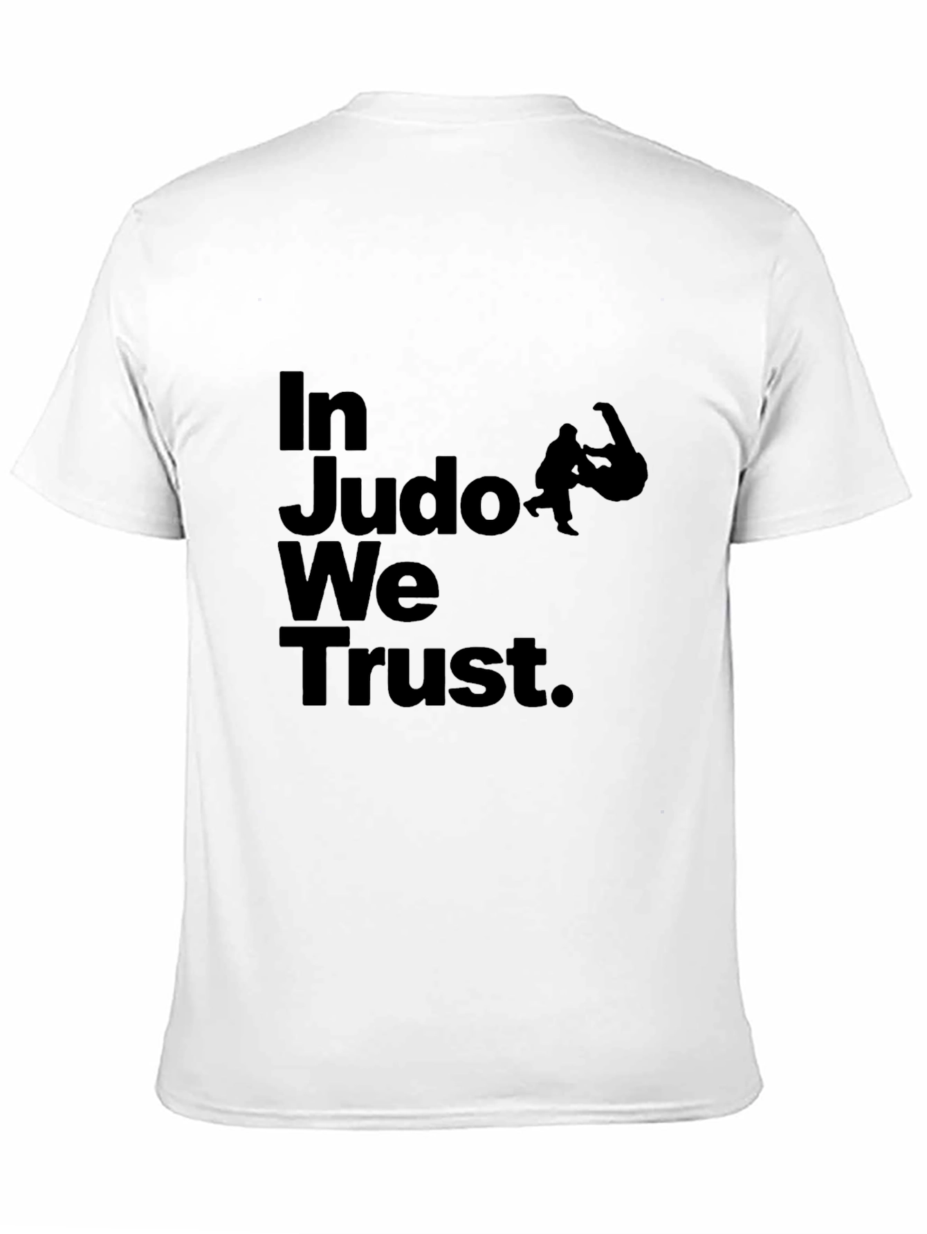 In Judo We Trust Black T-Shirt