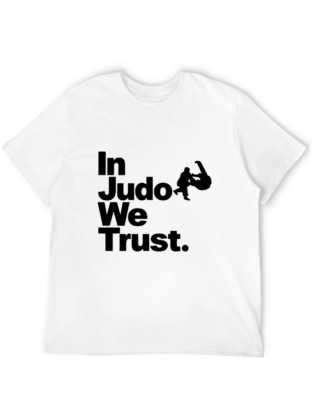 In Judo We Trust Black T-Shirt
