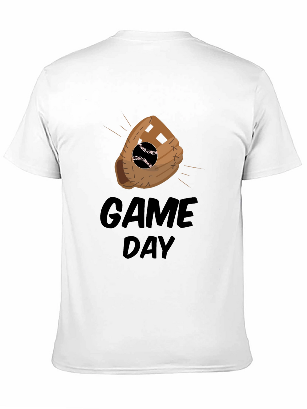 Game Day Baseball Glove T-Shirt