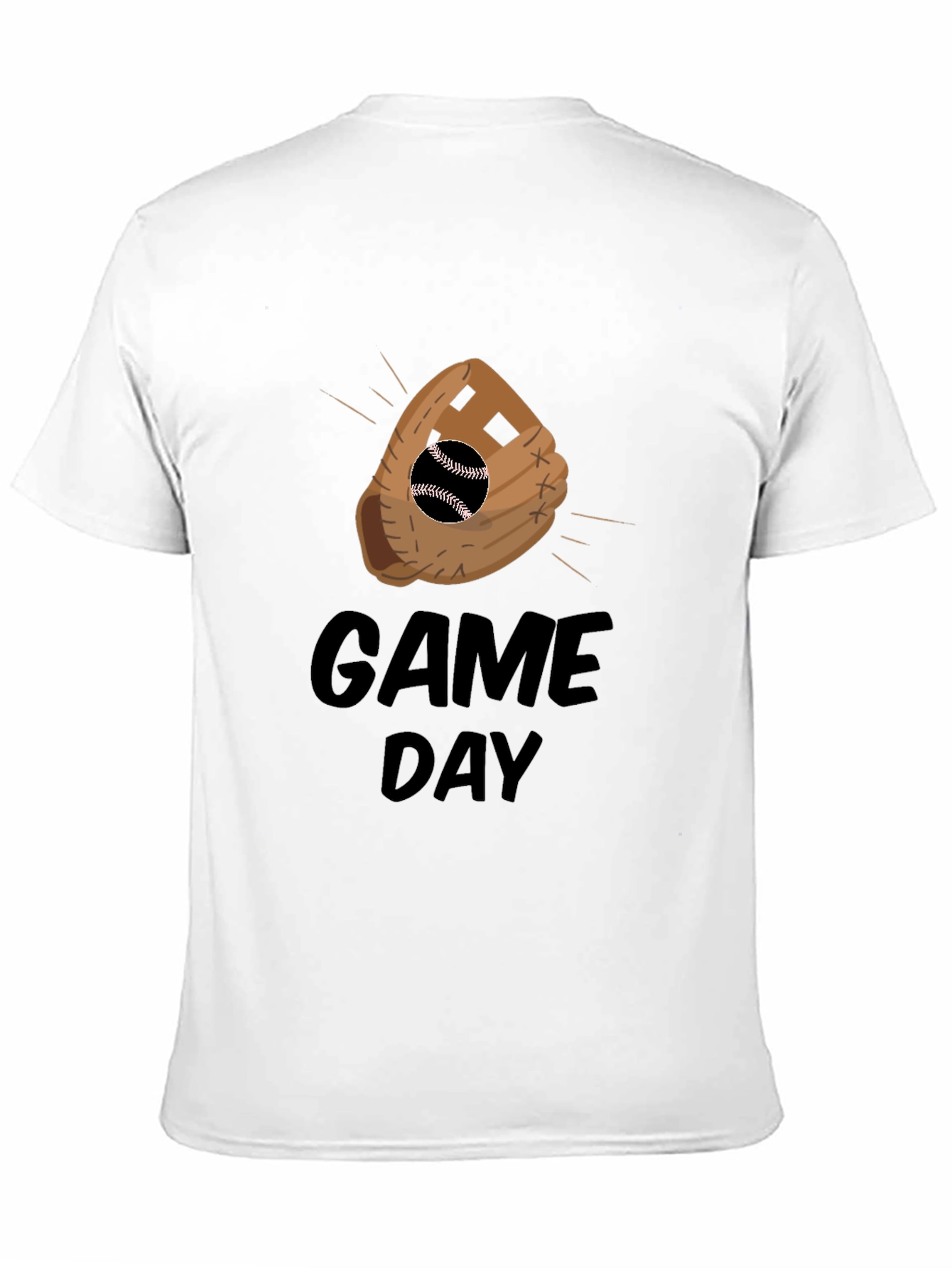 Game Day Baseball Glove T-Shirt