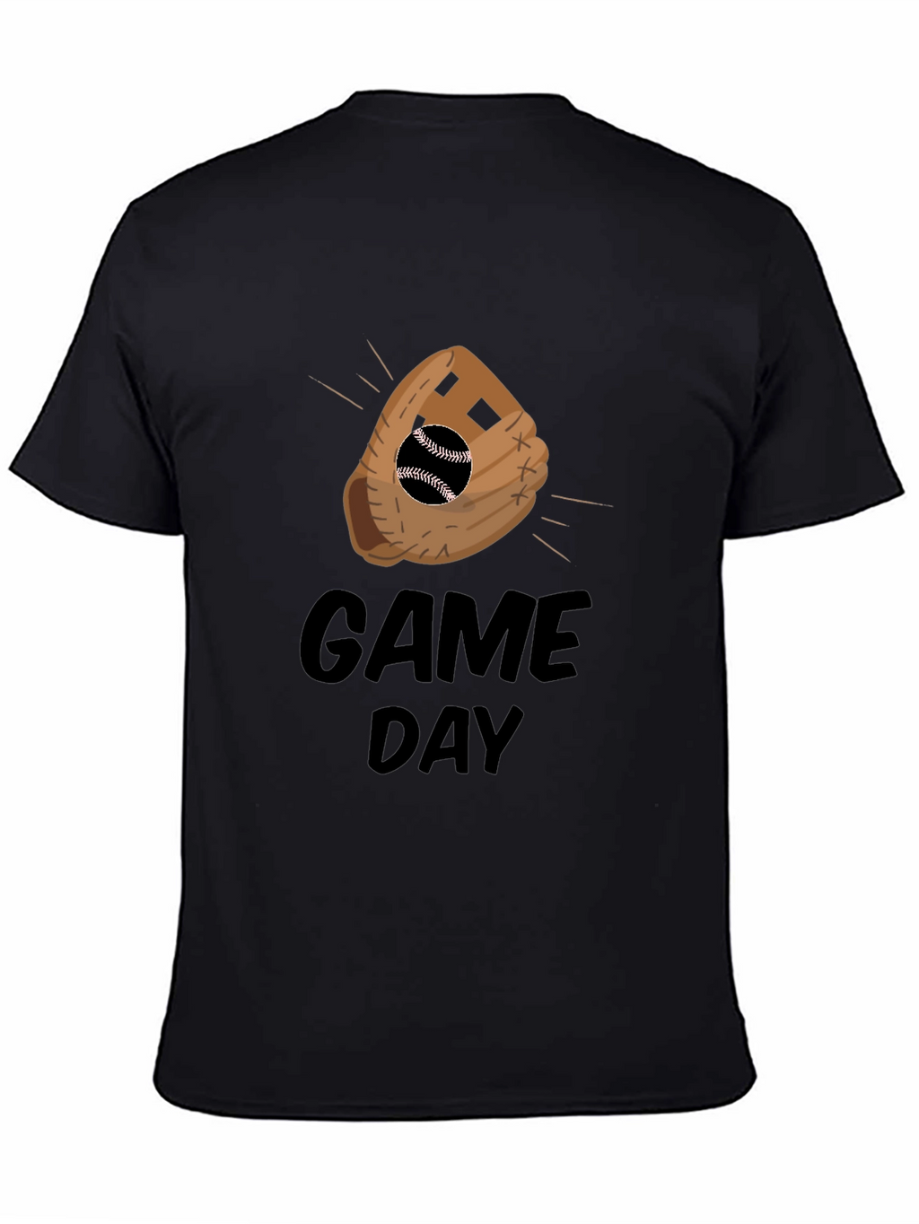 Game Day Baseball Glove T-Shirt