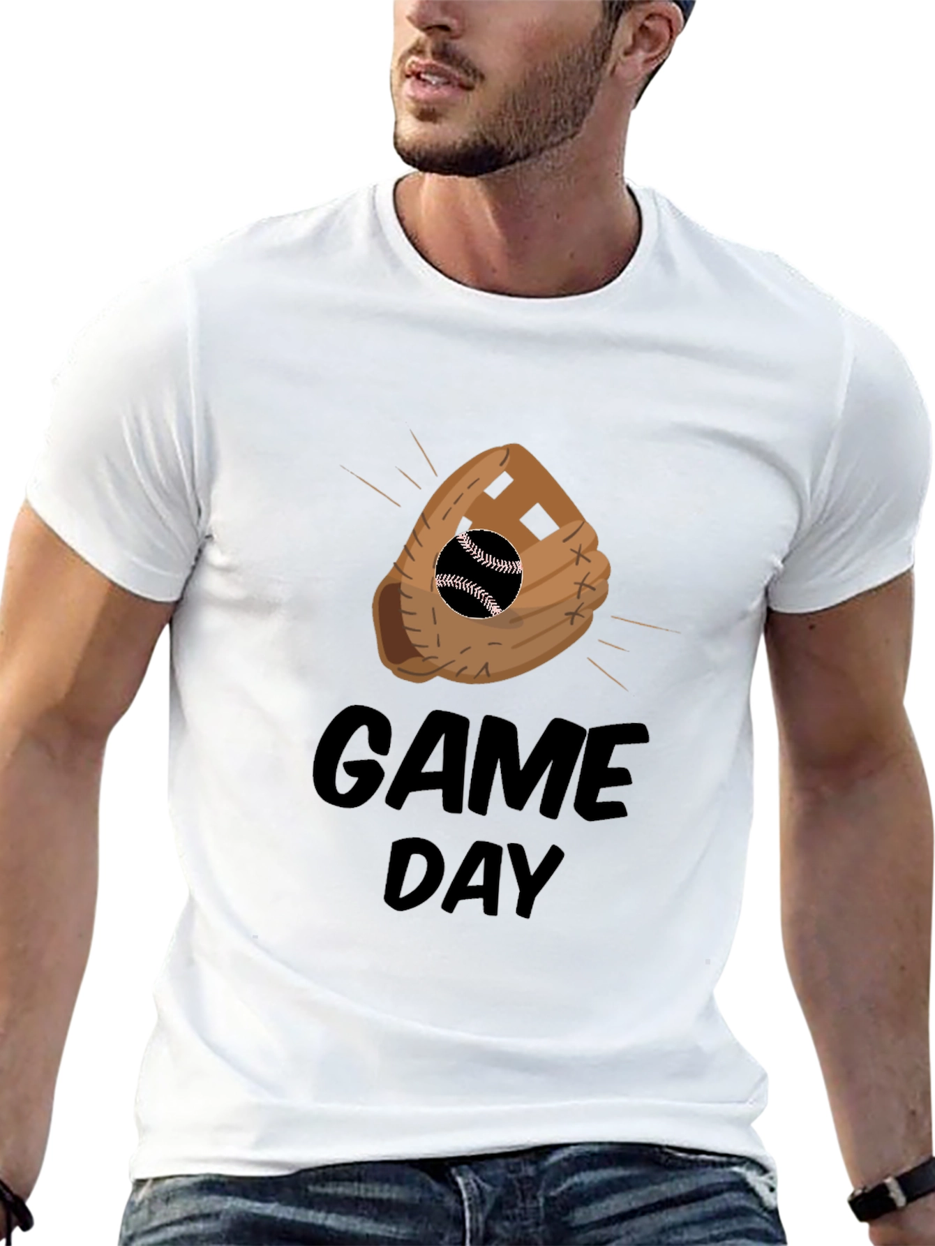 Game Day Baseball Glove T-Shirt