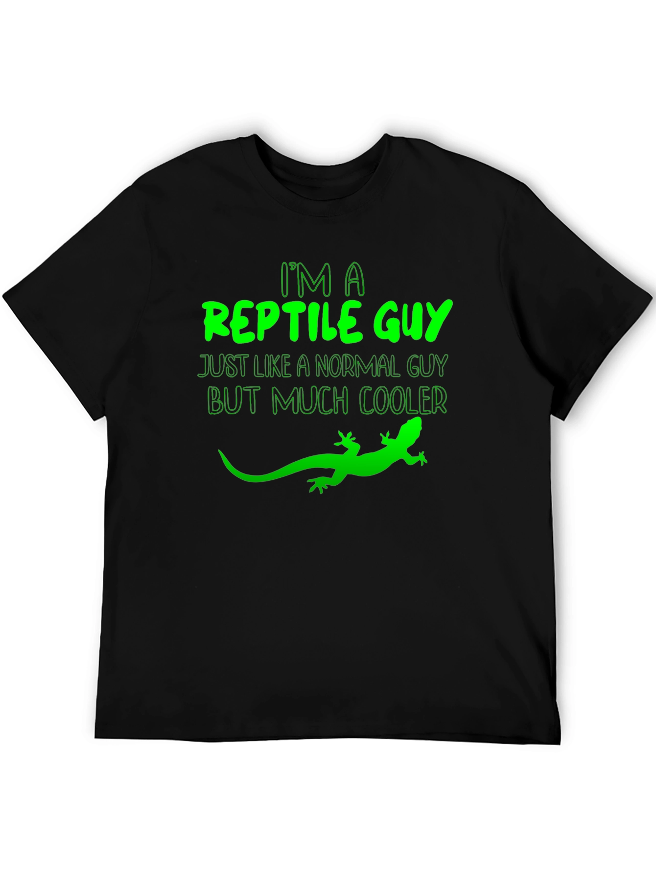 Reptile Guy T-Shirt: Cool Lizard Lover Tee