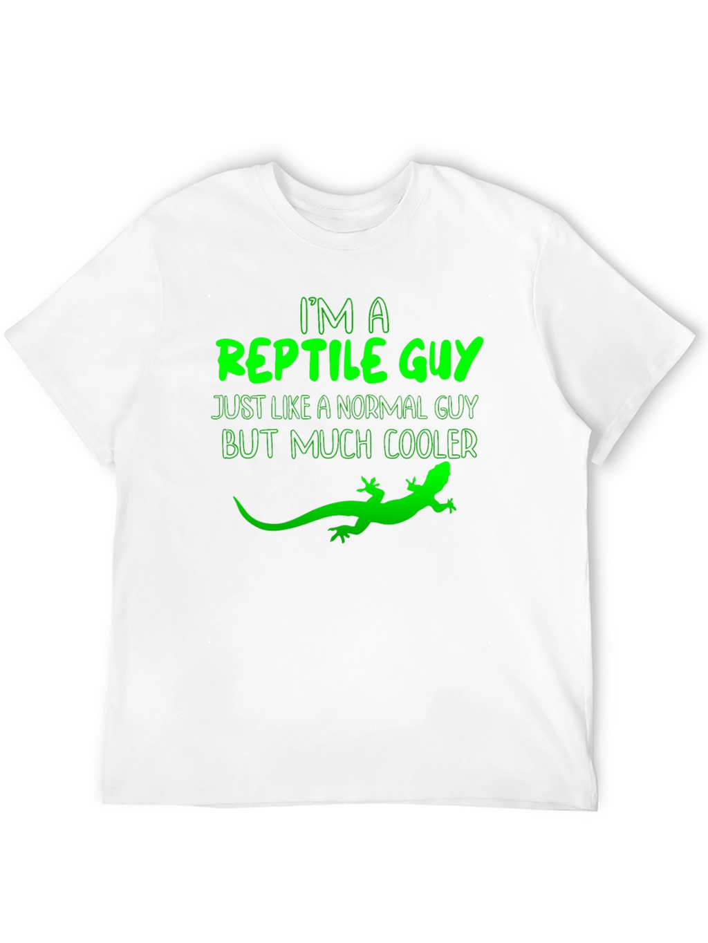 Reptile Guy T-Shirt: Cool Lizard Lover Tee