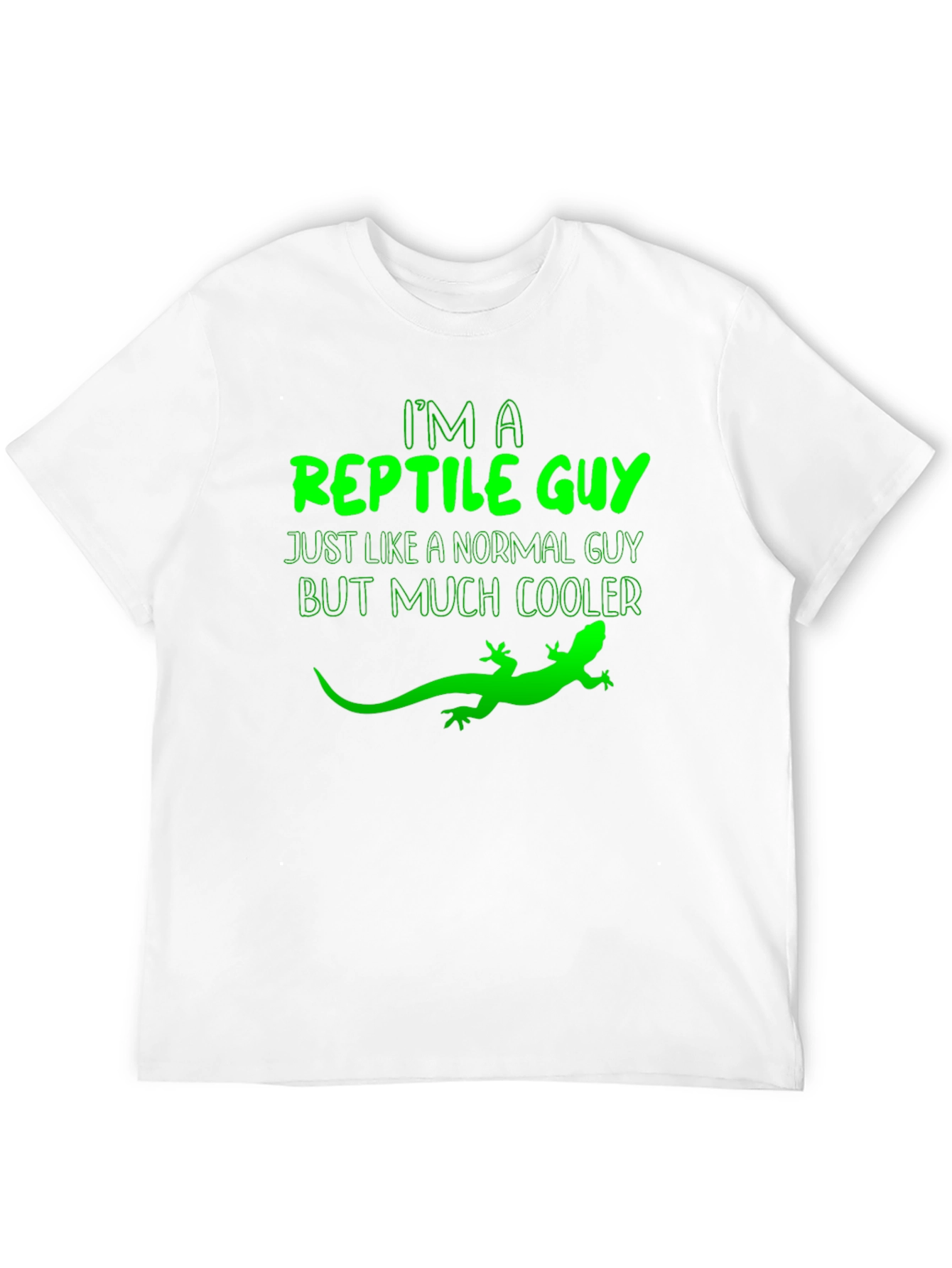 Reptile Guy T-Shirt: Cool Lizard Lover Tee