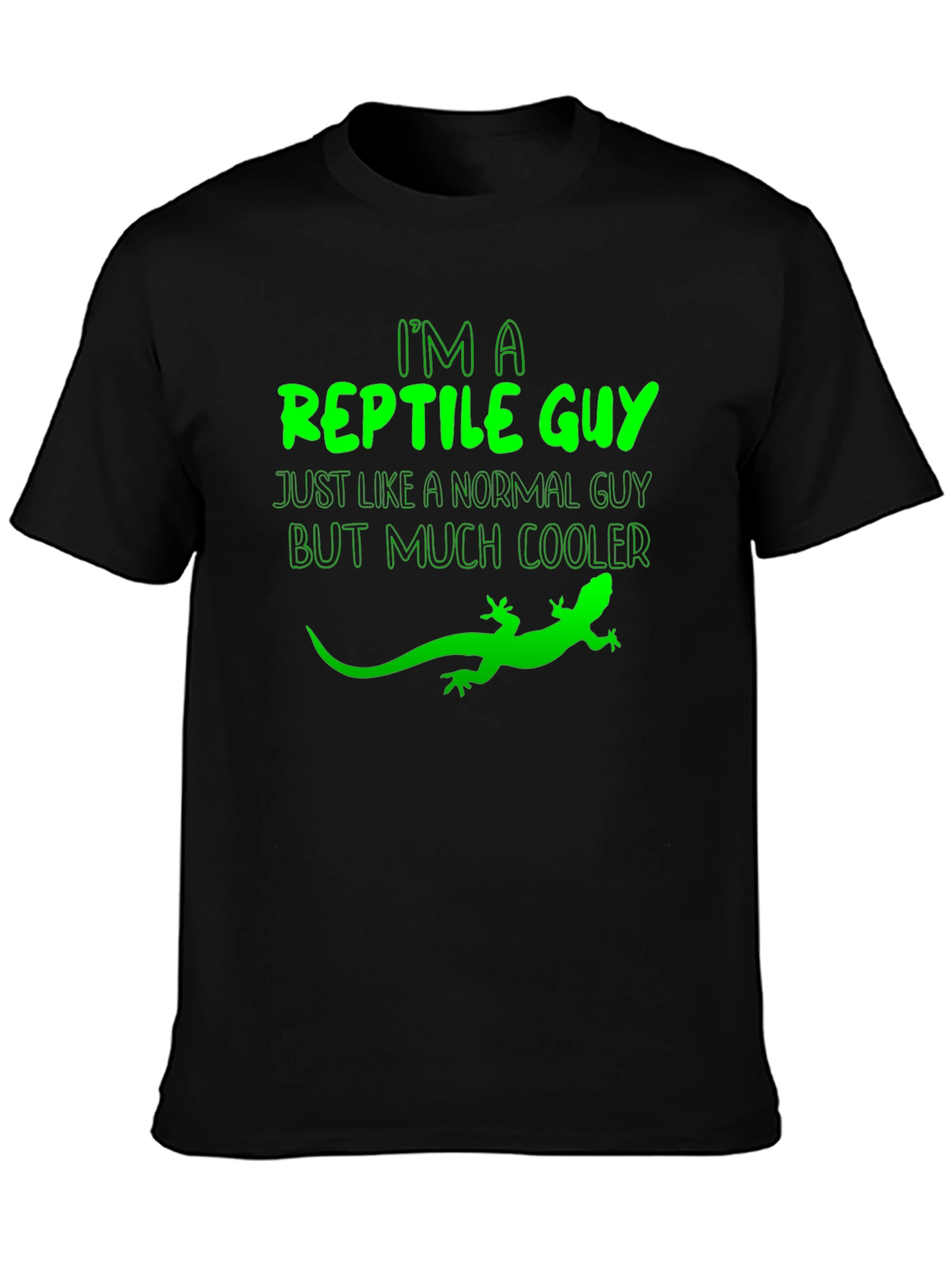 Reptile Guy T-Shirt: Cool Lizard Lover Tee