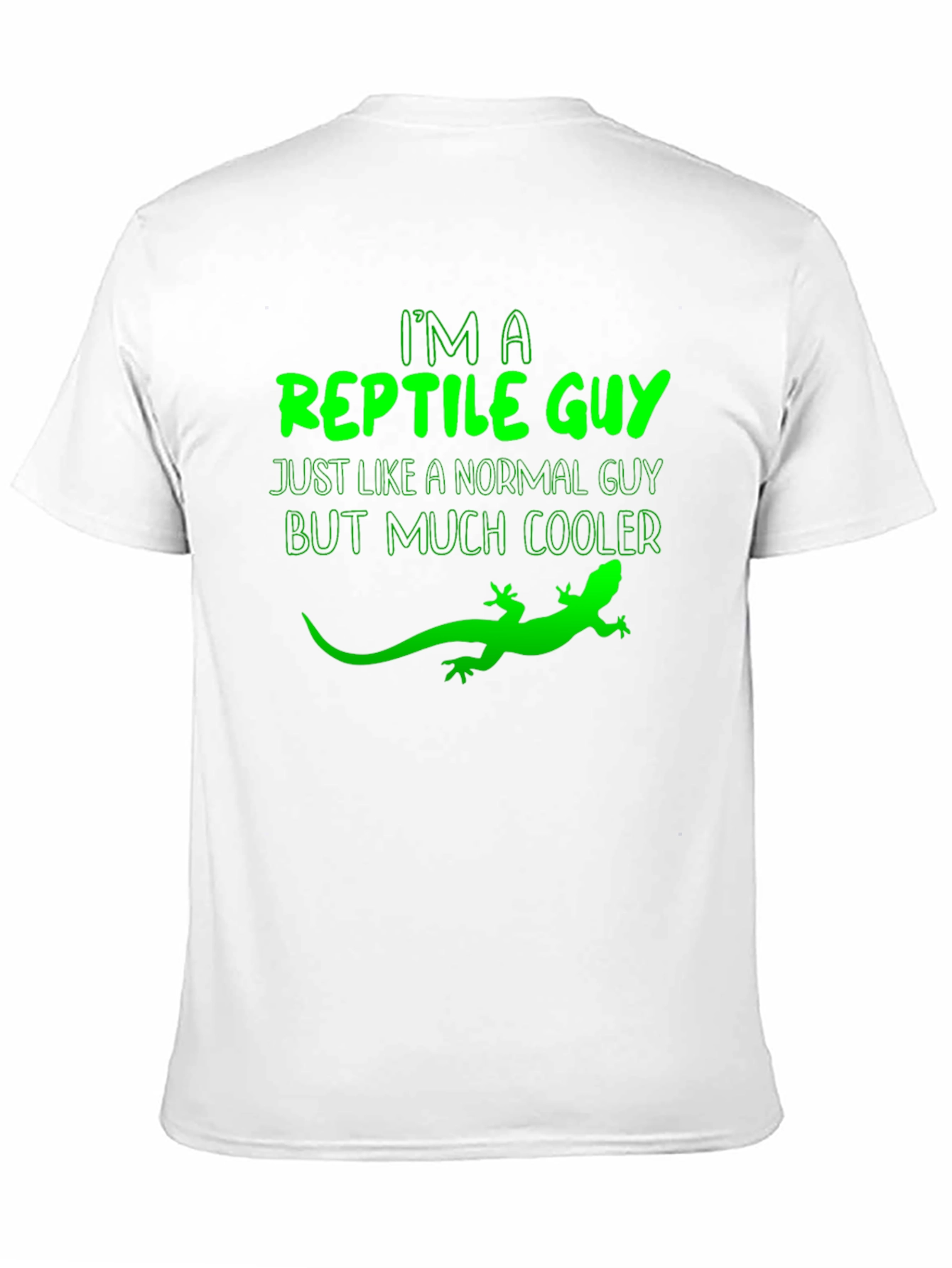 Reptile Guy T-Shirt: Cool Lizard Lover Tee