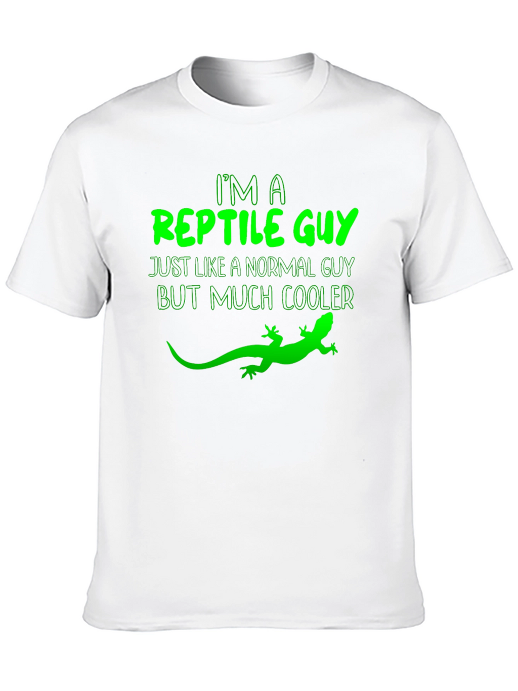 Reptile Guy T-Shirt: Cool Lizard Lover Tee
