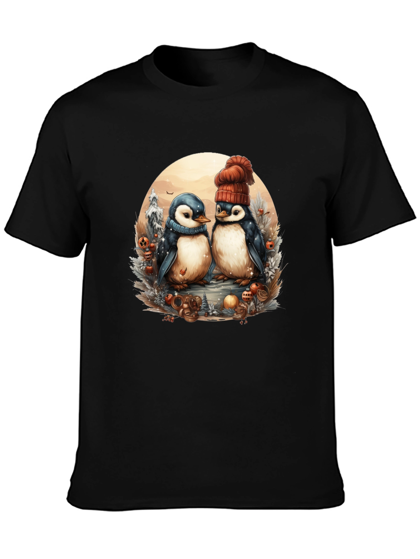 Winter Penguin Graphic Tee