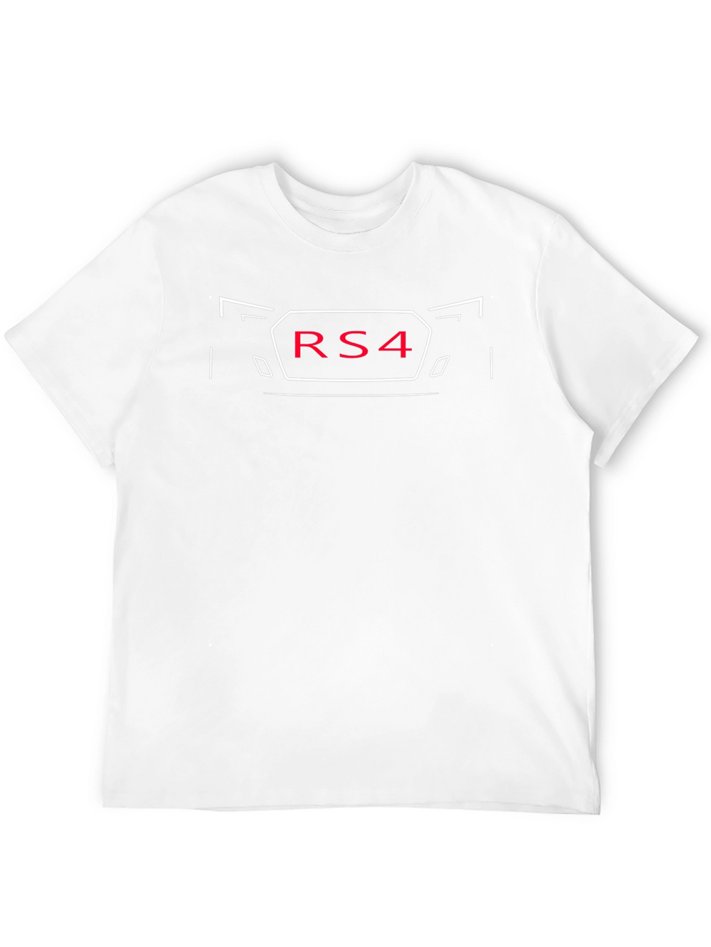 Audi RS4 Front Grill T-Shirt - Black