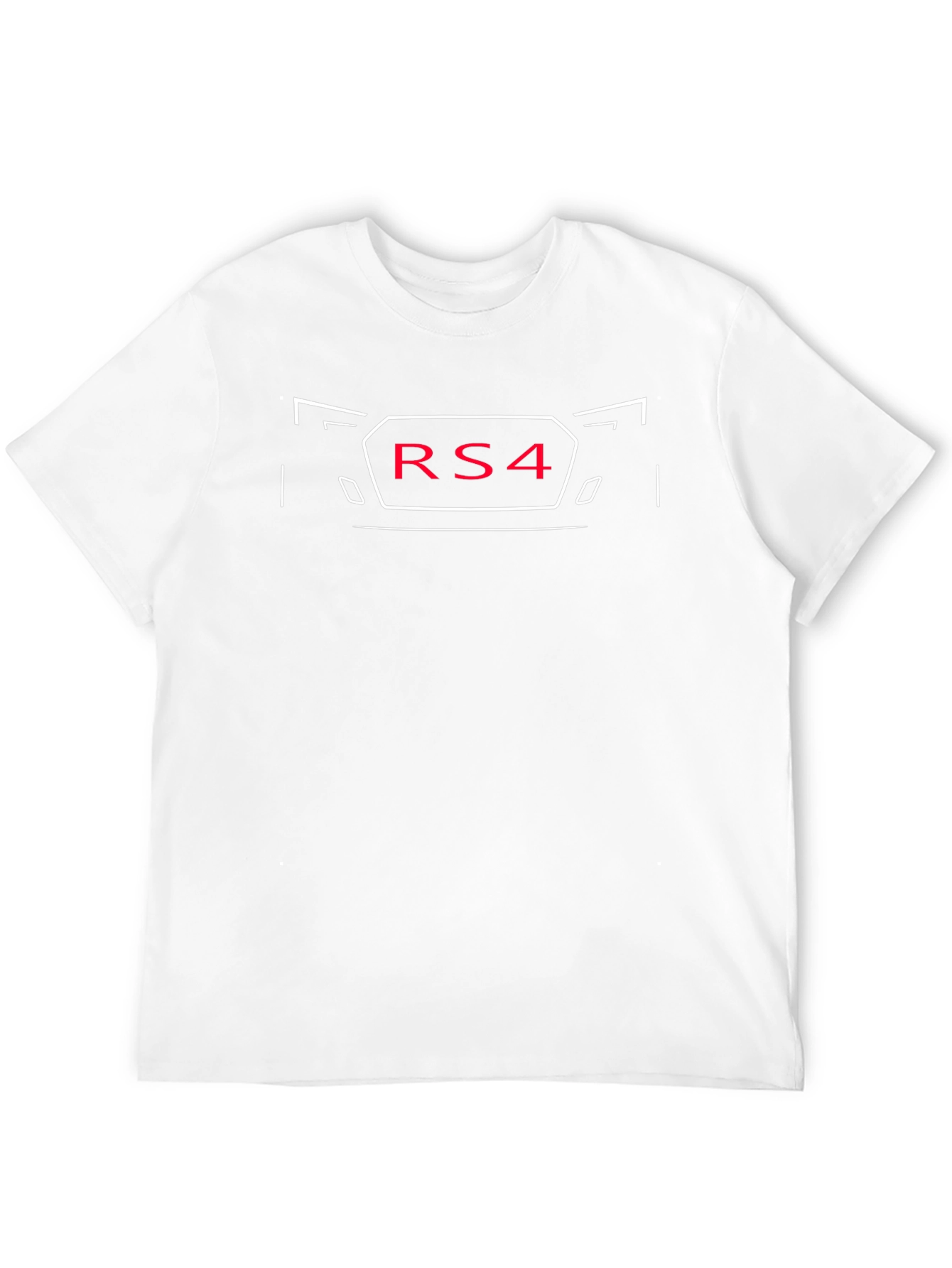 Audi RS4 Front Grill T-Shirt - Black