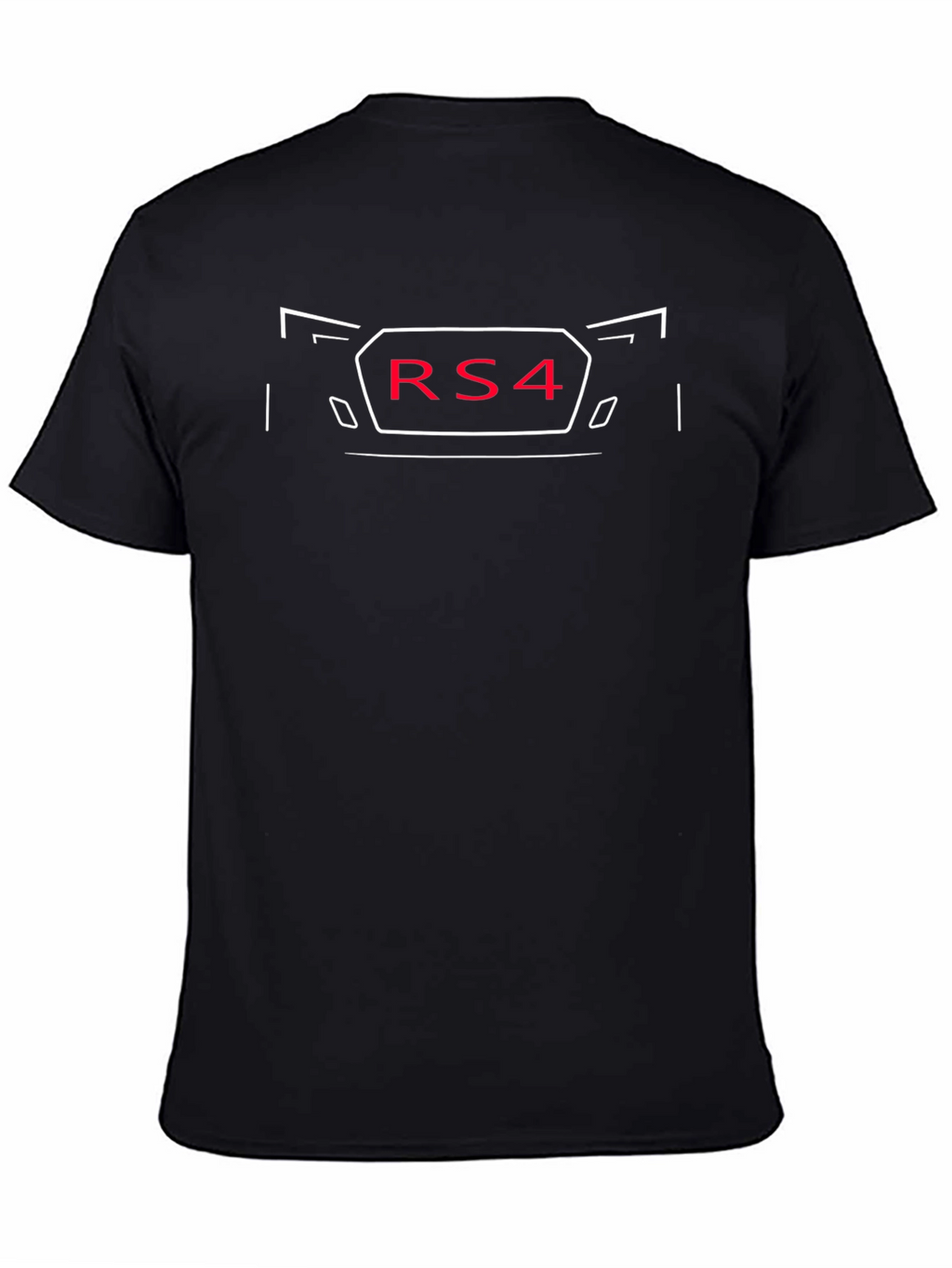 Audi RS4 Front Grill T-Shirt - Black